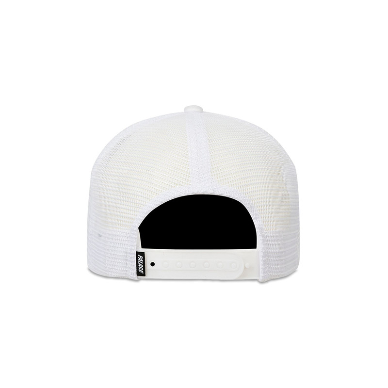 PALACE Palace x Thrasher Trucker 'White' outlook