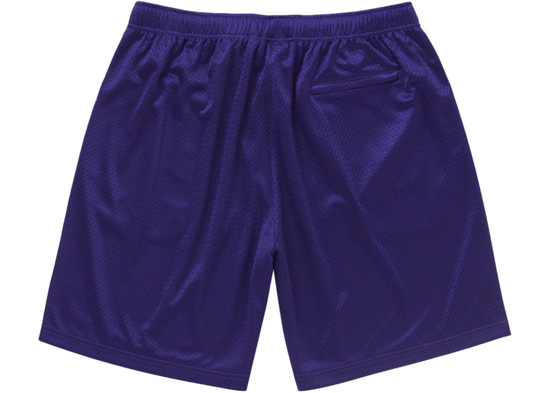 Supreme Supreme Small Box Baggy Mesh Short (SS25) Purple outlook