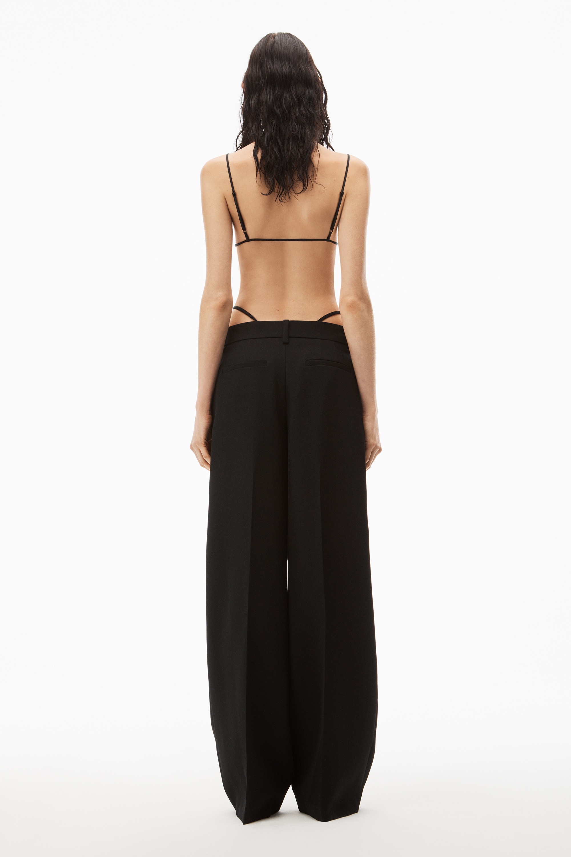 G-STRING TROUSER IN WOOL TAILORING - 4