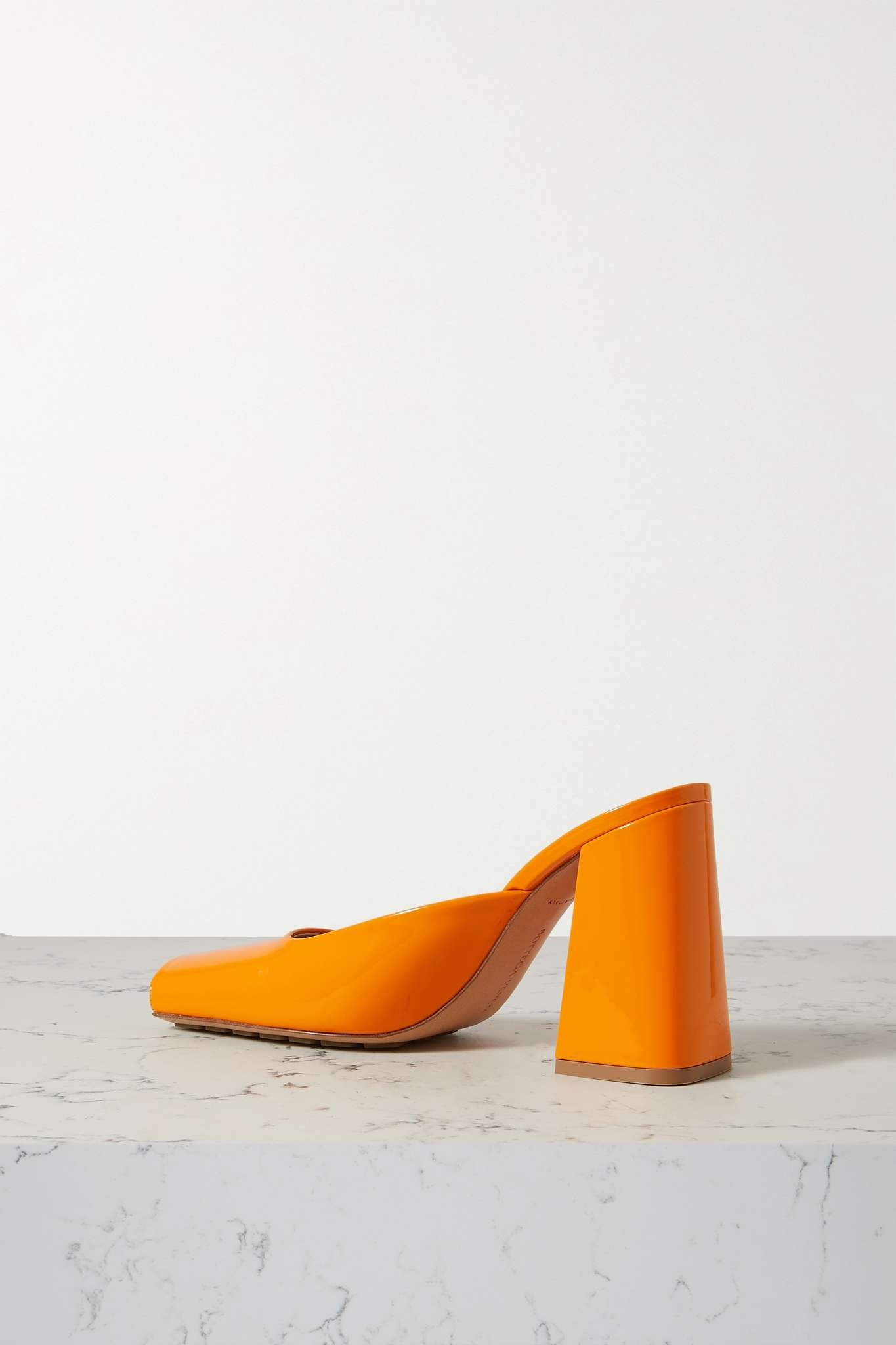 Patent-leather mules - 3