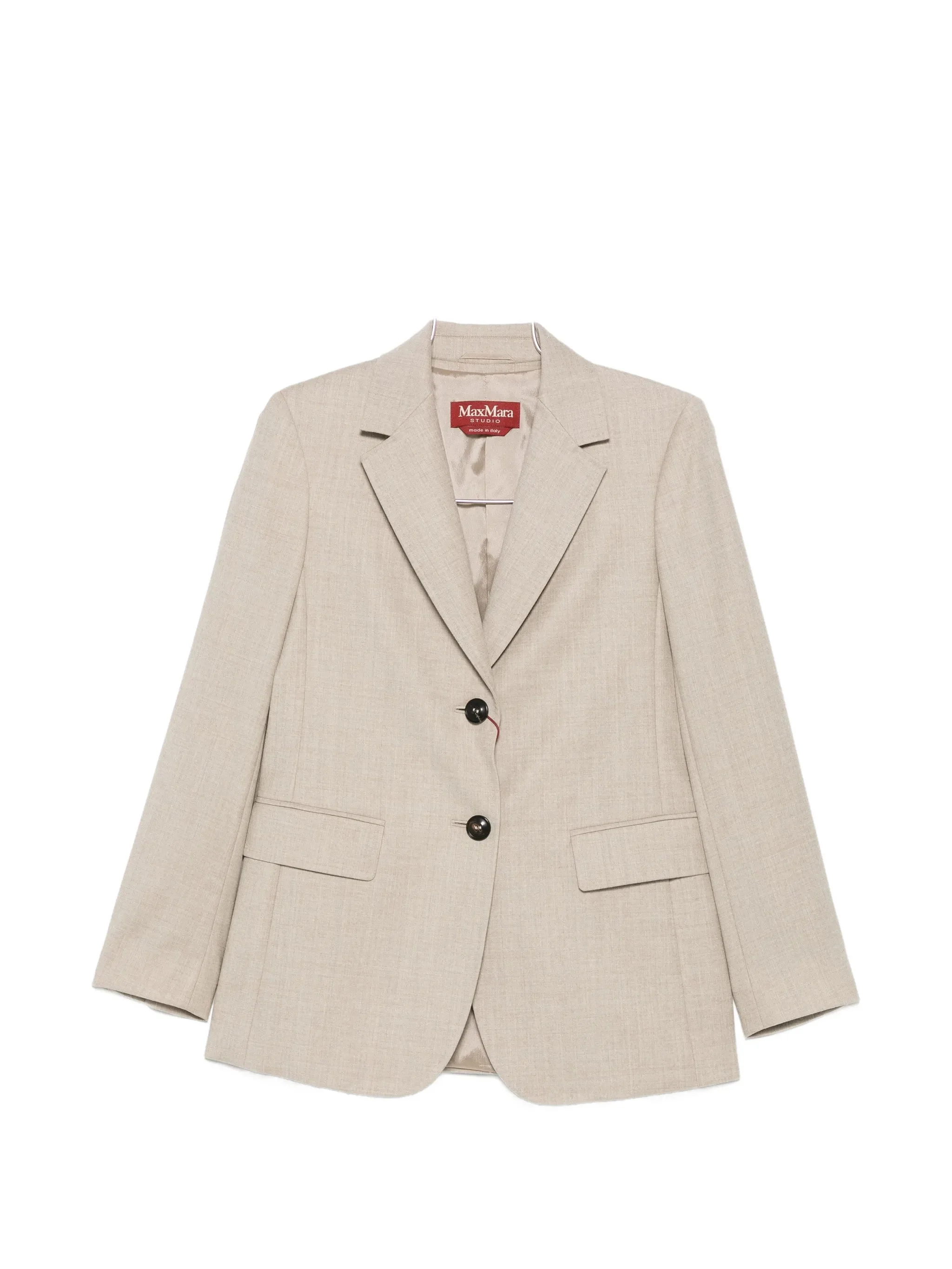 Max Mara Studio Single-breasted Notched-lapel Blazer - 1