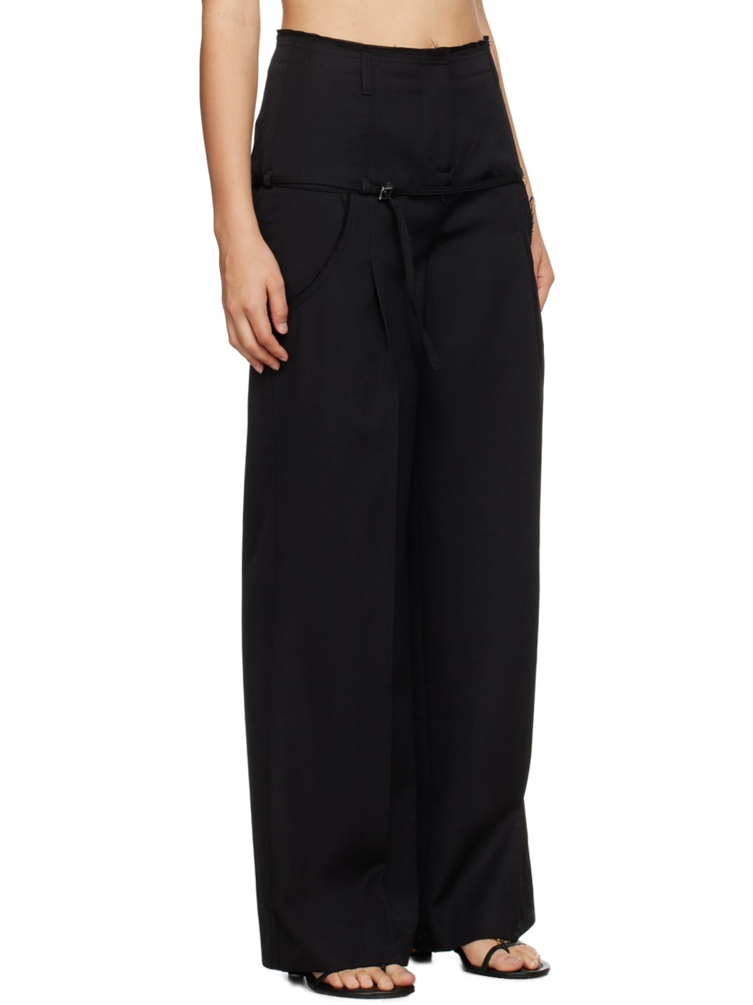 Black Le Chouchou 'Le Pantalon Criollo' Trousers - 2