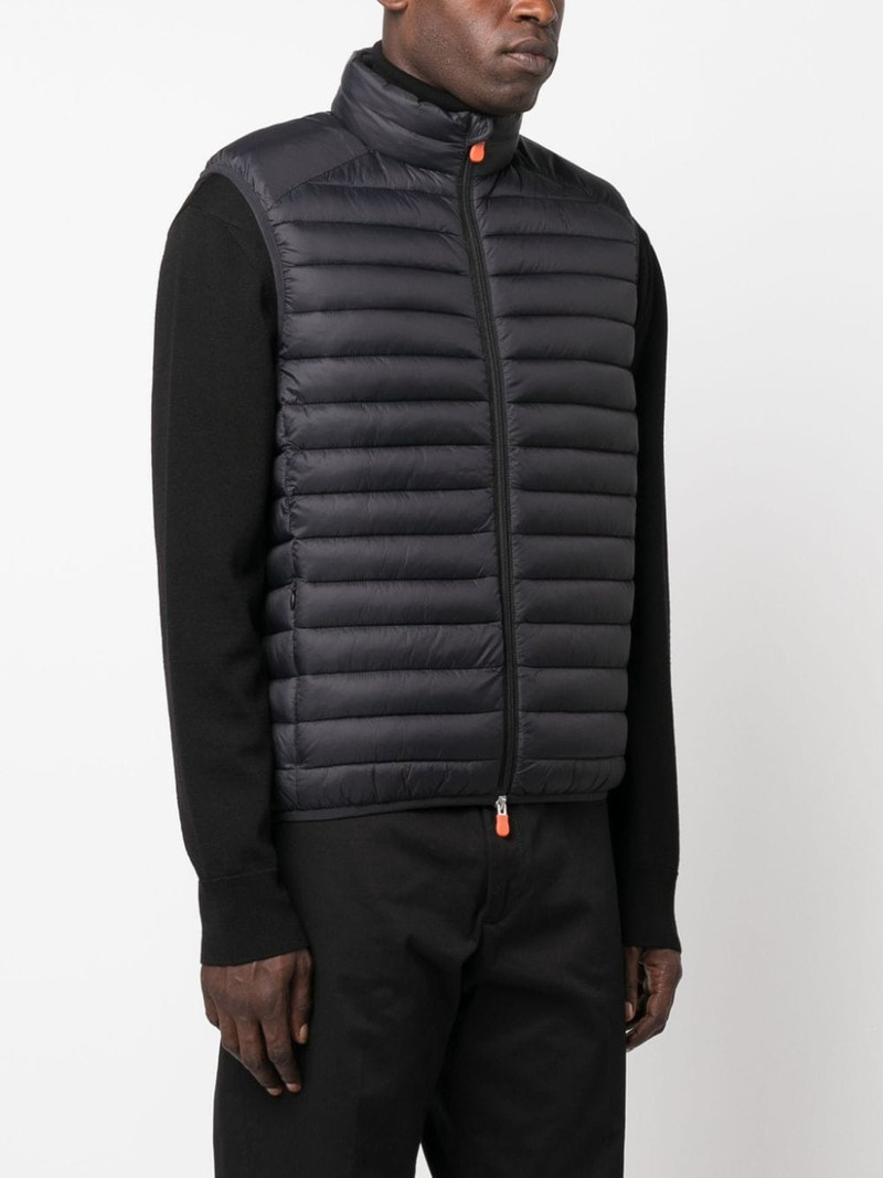 logo-patch padded gilet 3