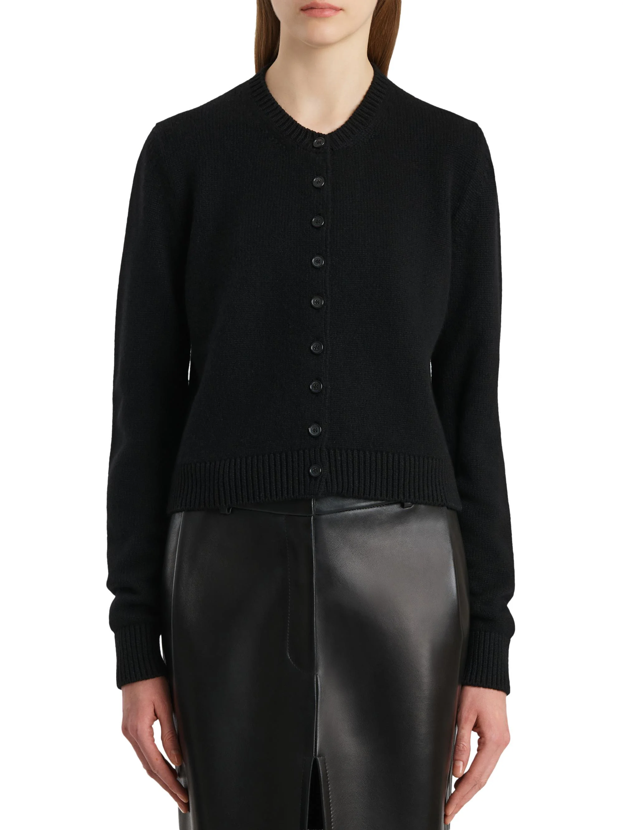 Women's Everheart Cashmere Cardigan - Black - 1