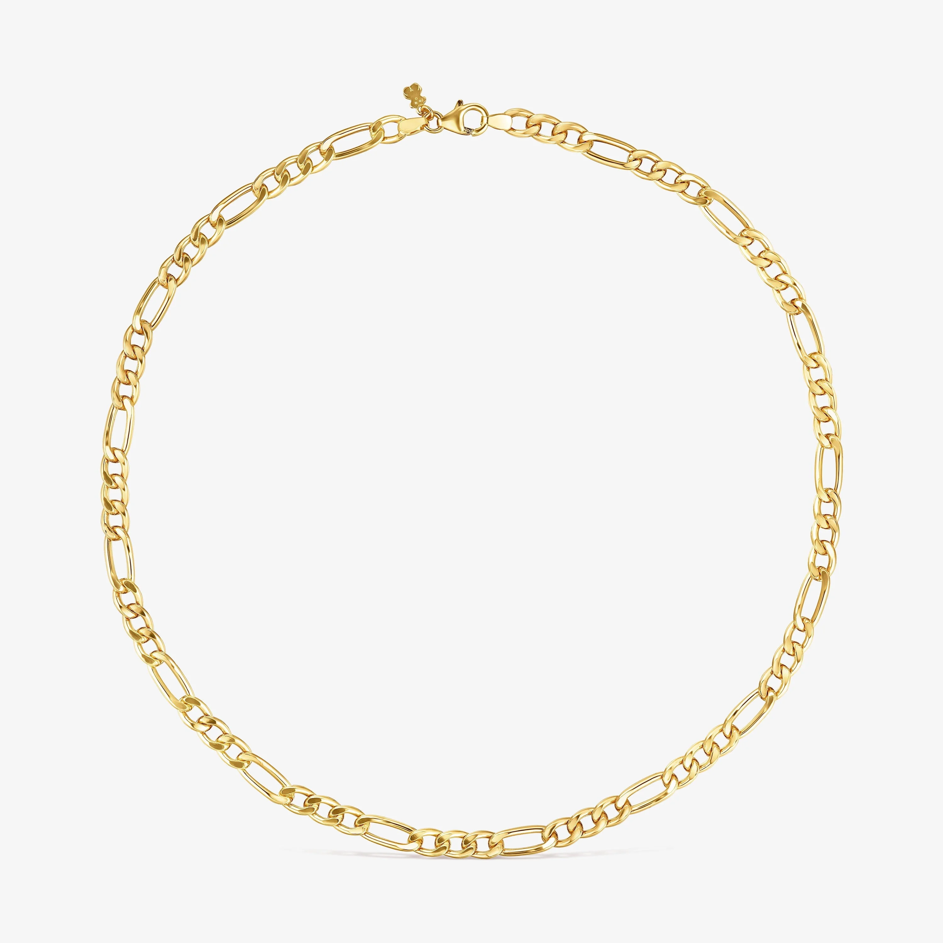 Mixed curb-chain Choker with 18K gold vermeil TOUS Chain - 1