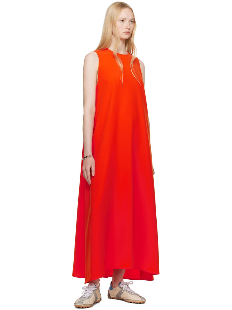 SOFIE D'HOORE Orange Dao Midi Dress outlook