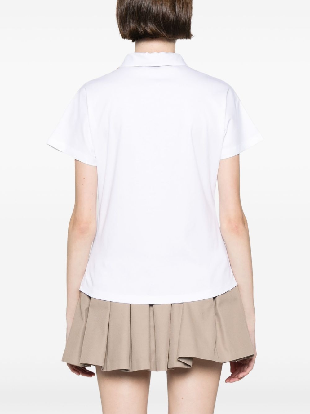 cotton polo top - 4