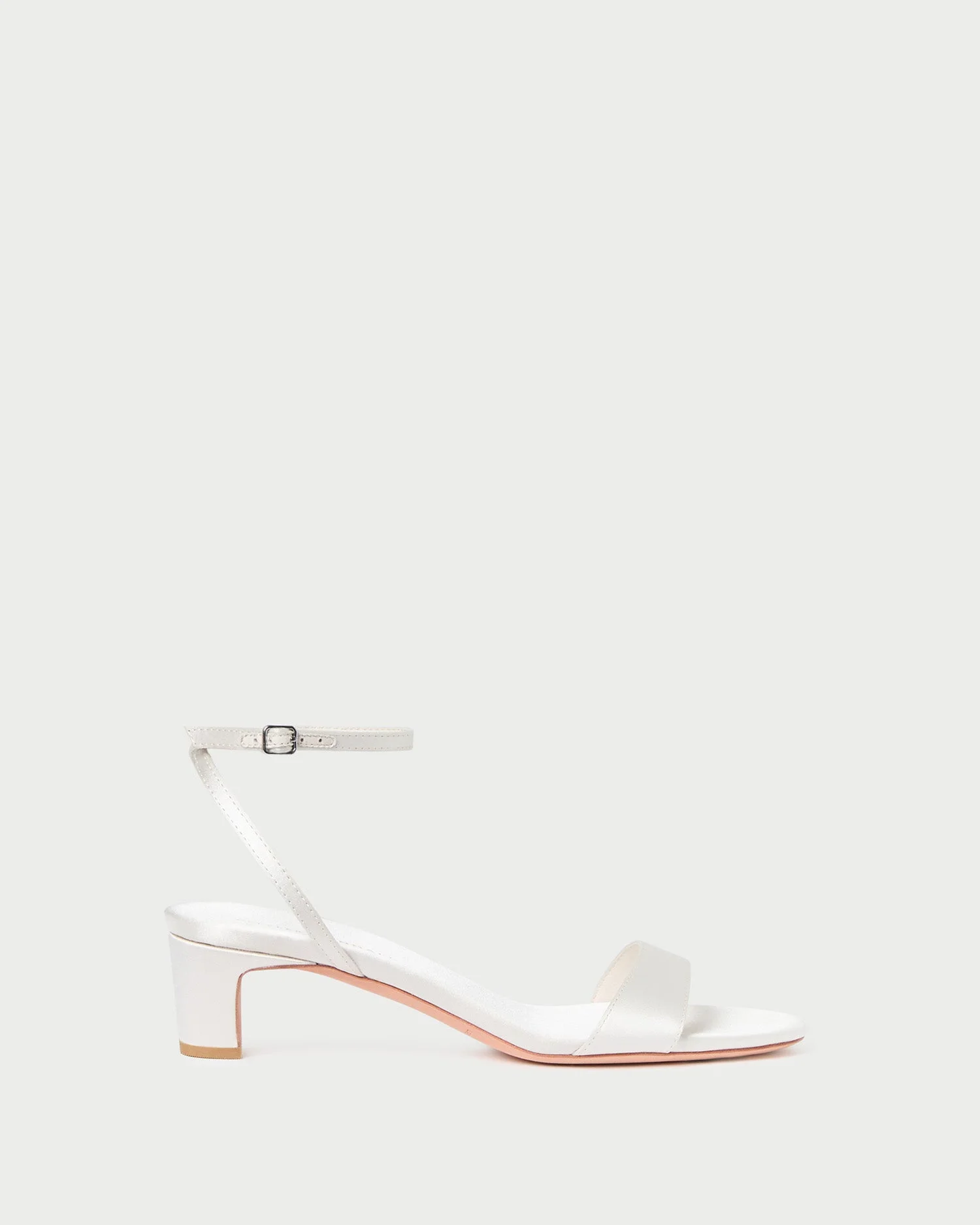 Alice Cream Satin Sandal - 1