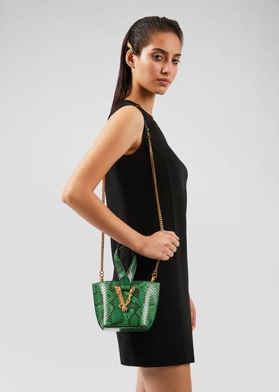 VERSACE Virtus Python Bucket Bag outlook