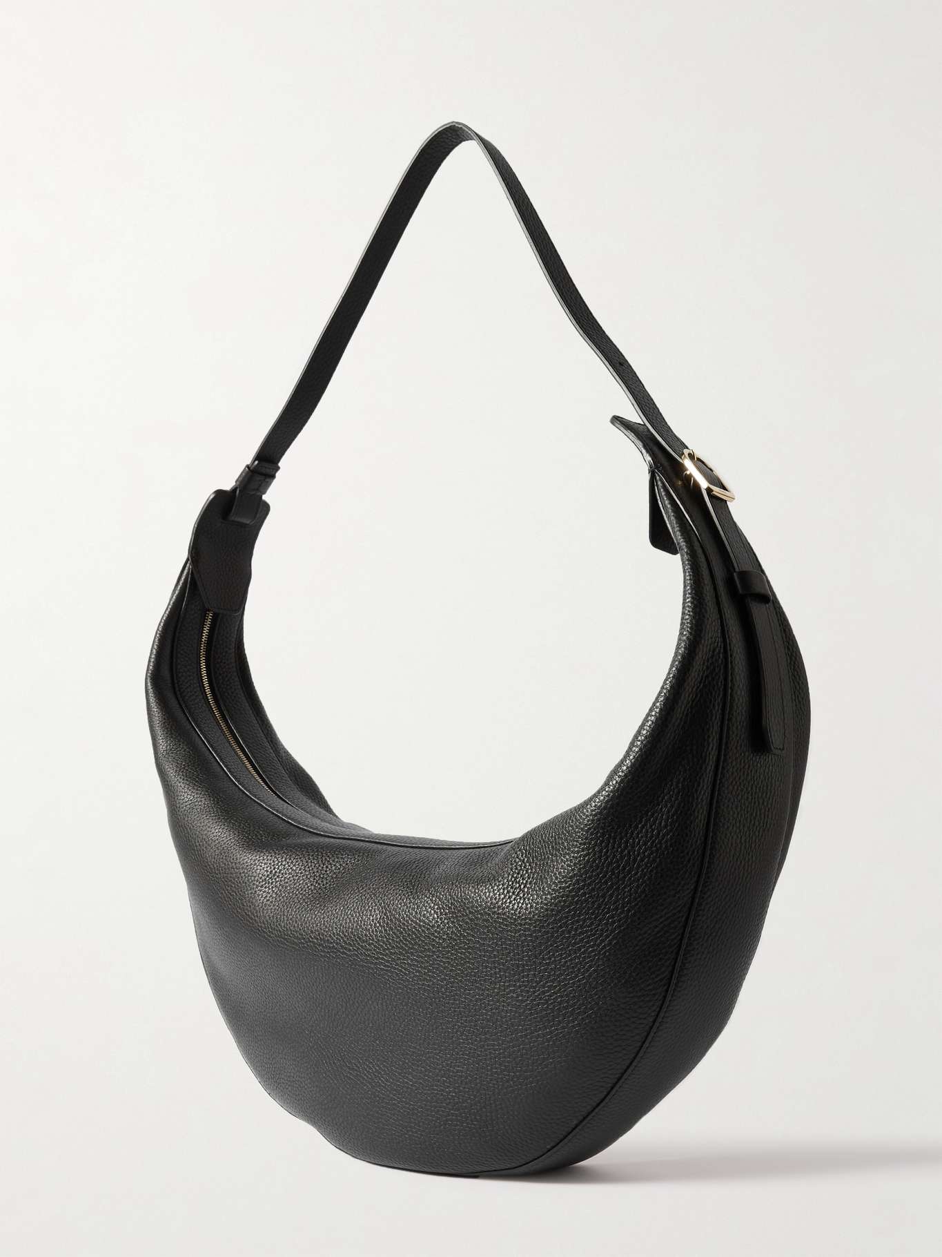 Augustina textured-leather shoulder bag - 3
