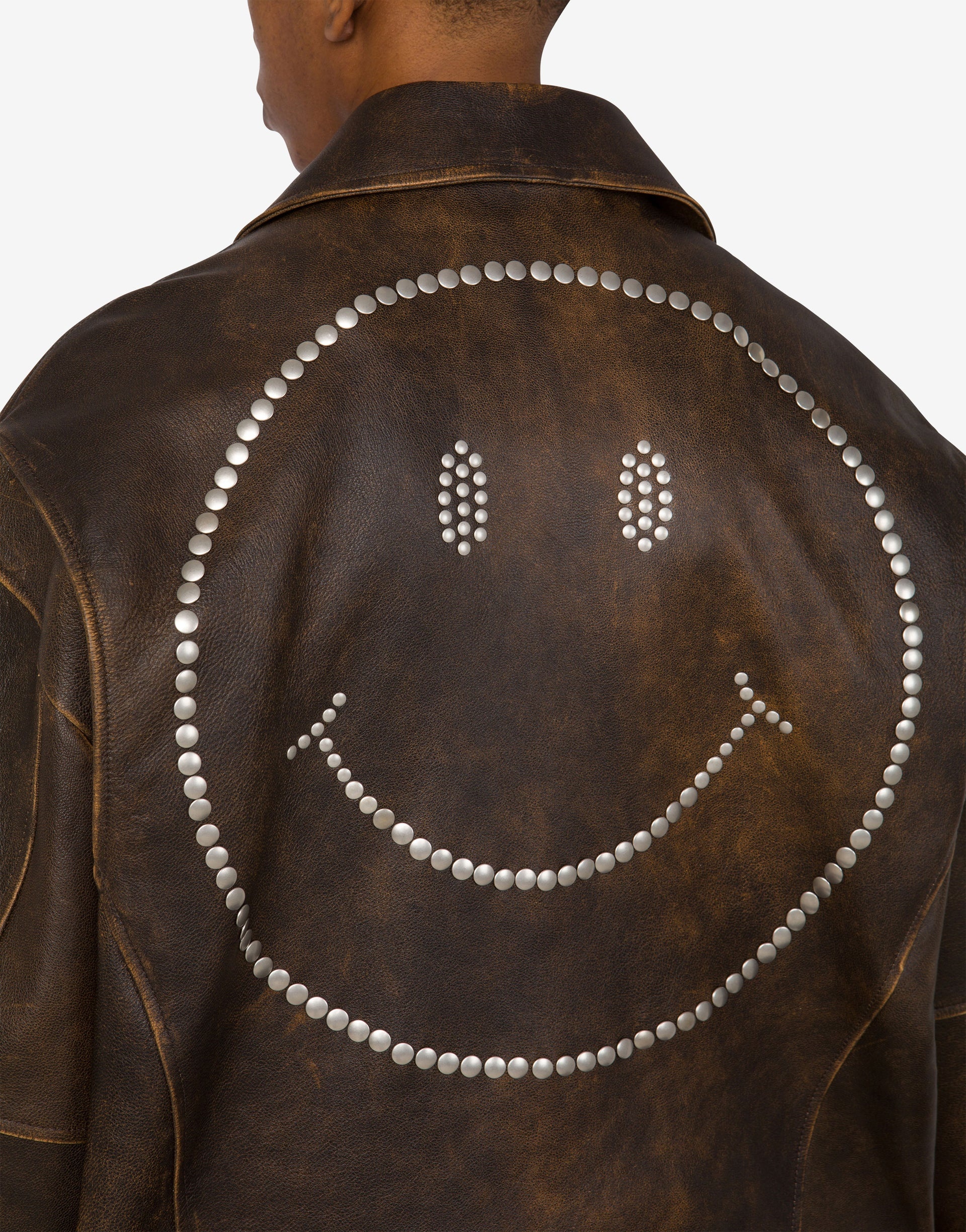 NAPPA LEATHER BIKER JACKET SMILEY® - 3