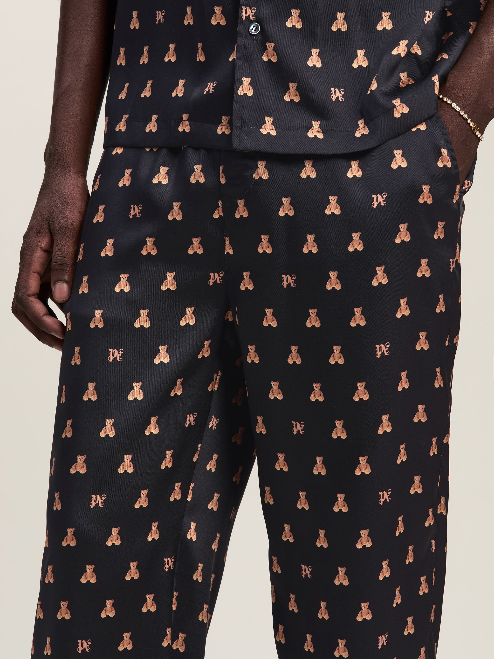 Bear in Mind Monogram Pajama Pants - 6