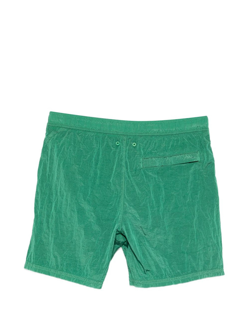 Stone Island logo patch swim shorts outlook