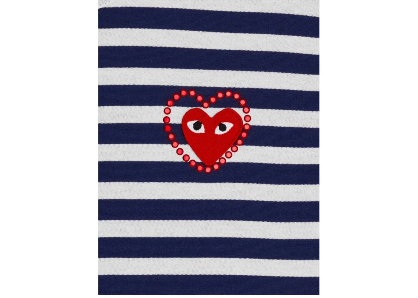 Comme Des Garçons Comme des Garcons PLAY Metalstone Heart L/S T 