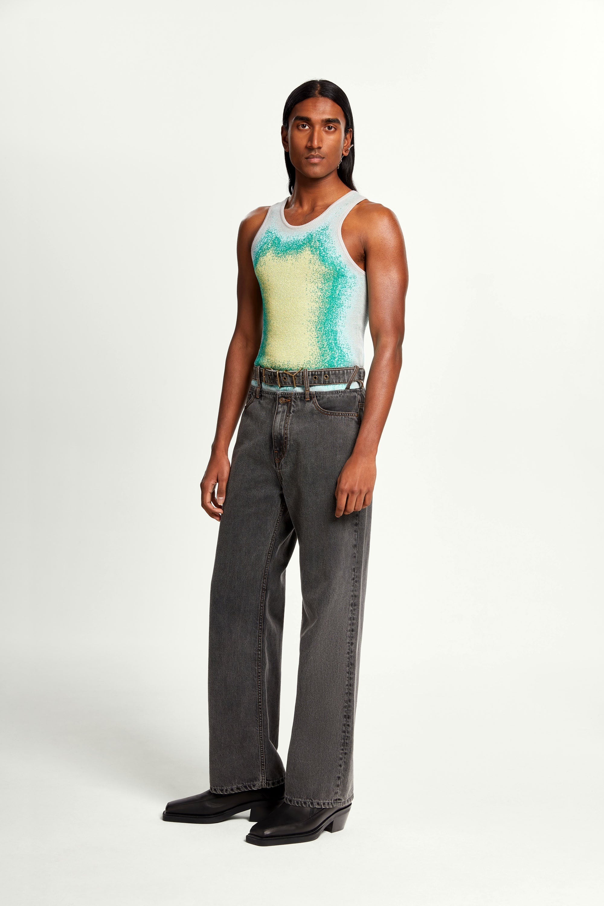 Y Belt Jeans - 12