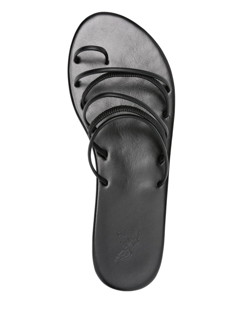 multi-strap leather sandals 4