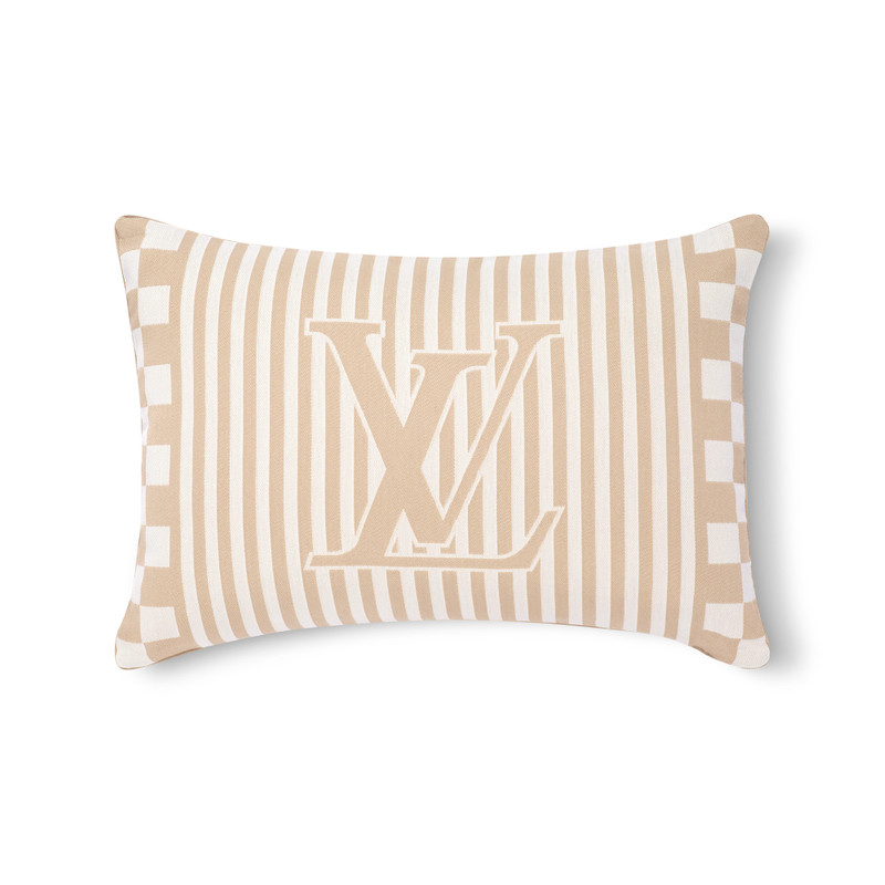 LV Graphical Beach Cushion 1