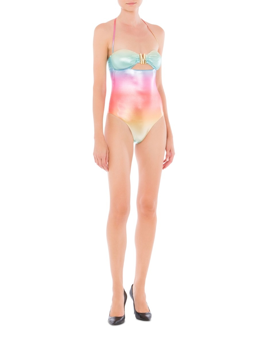 SHINY RAINBOW SWIMSUIT - 2