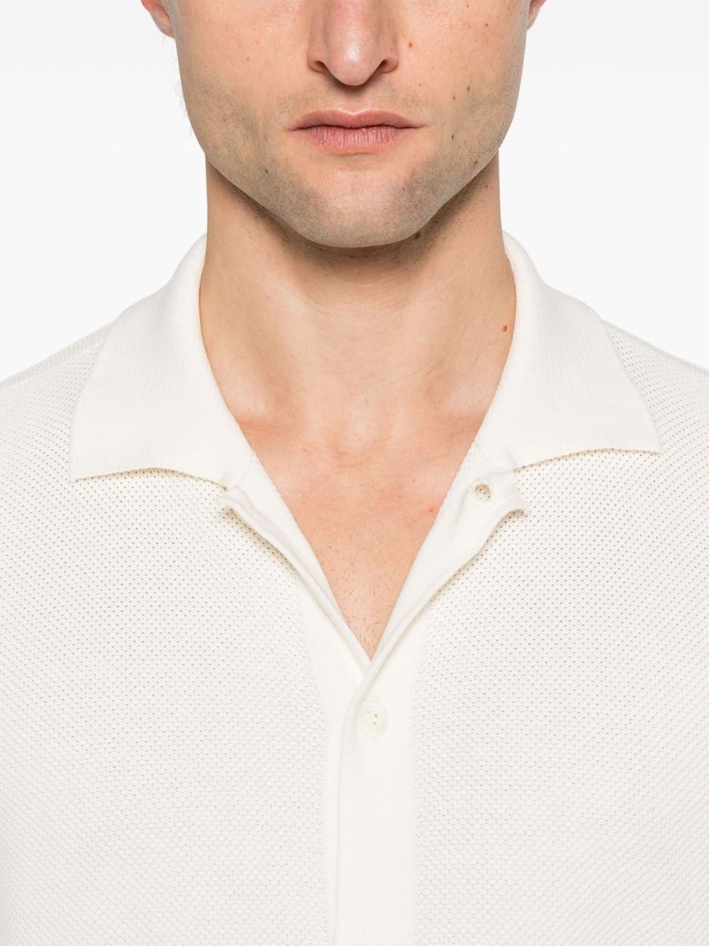 cotton polo shirt - 4