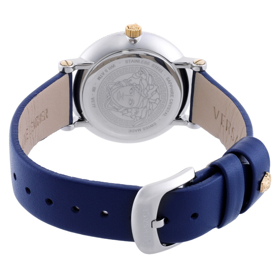 Versace Greca Flourish Quartz Silver Dial Ladies Watch VE7F00223 - 3