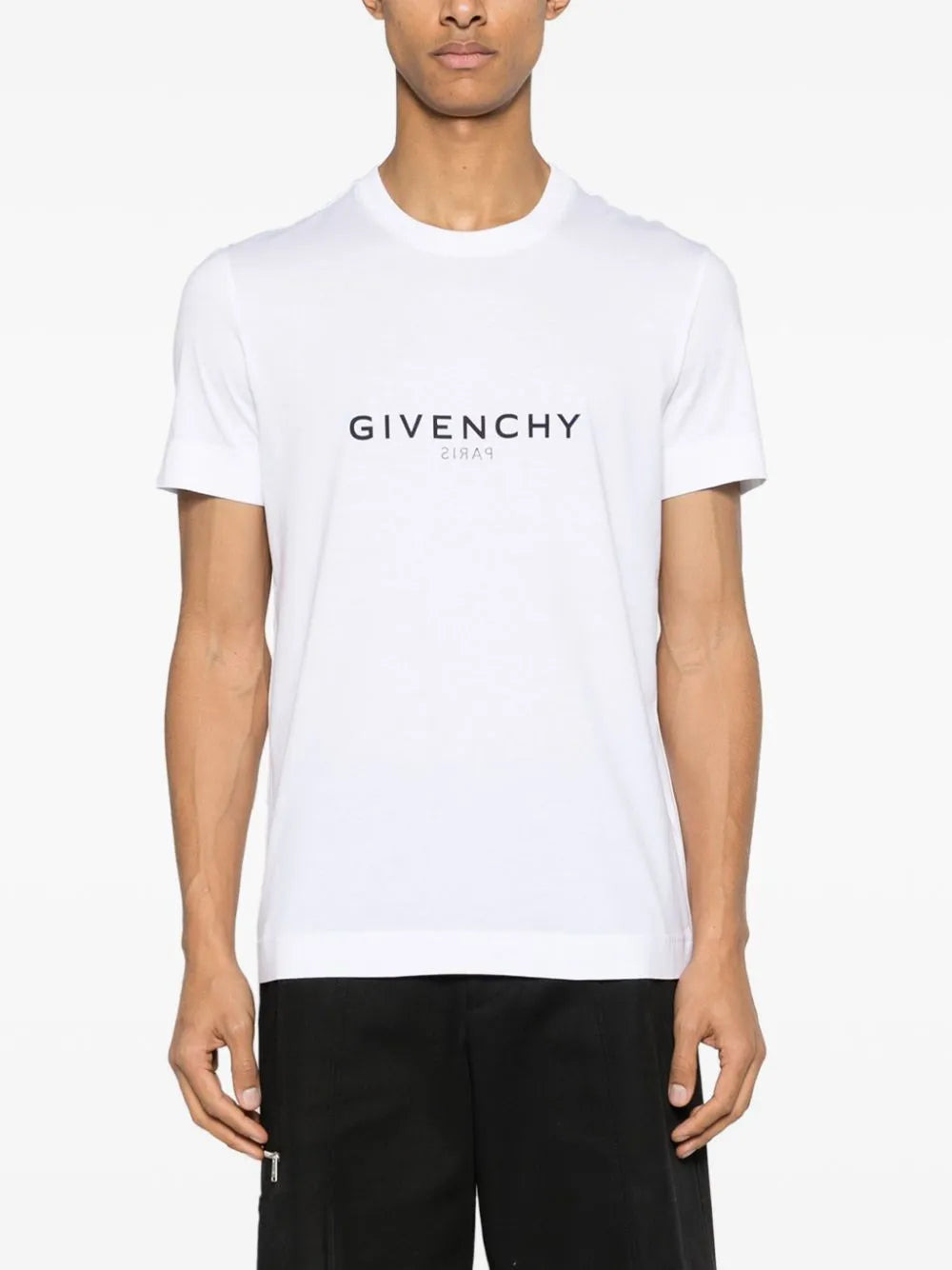 T-shirt à logo inversé - 3
