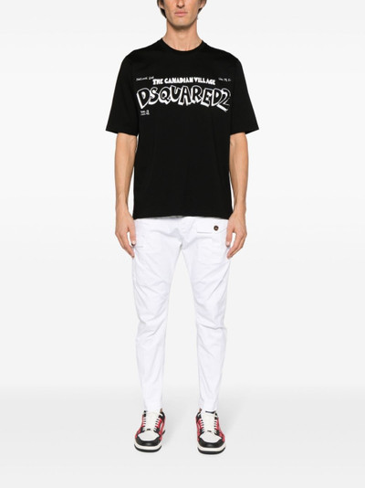 DSQUARED2 Skater Fit cotton T-shirt outlook