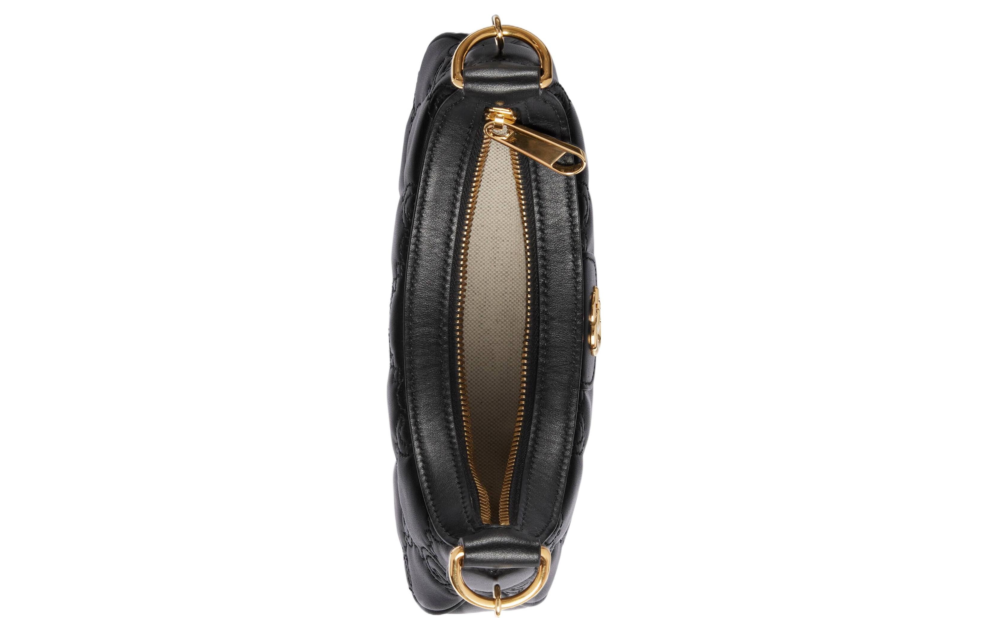 (WMNS) Gucci GG Matelasse Mini Bag 'Black' 739736-UM8IG-1000 - 6