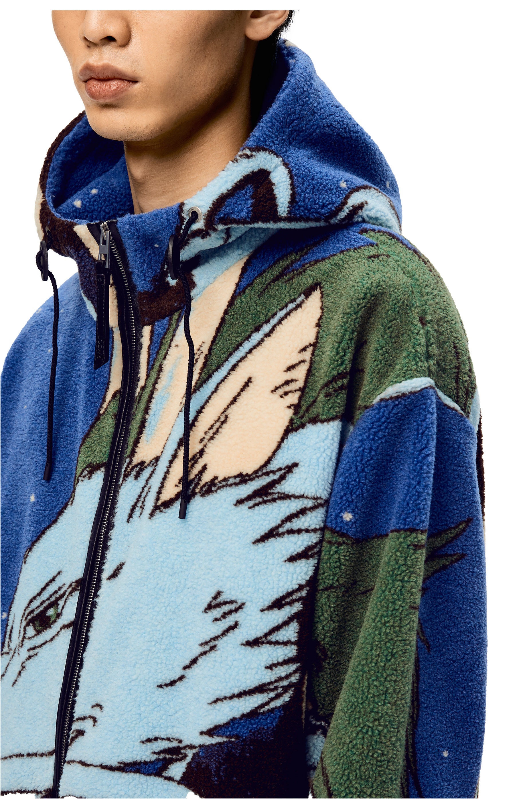 Haku jacket in jacquard fleece - 5