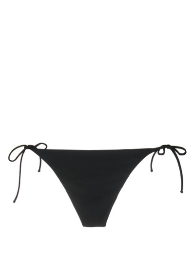 Moschino logo-print side-tie bikini bottom outlook