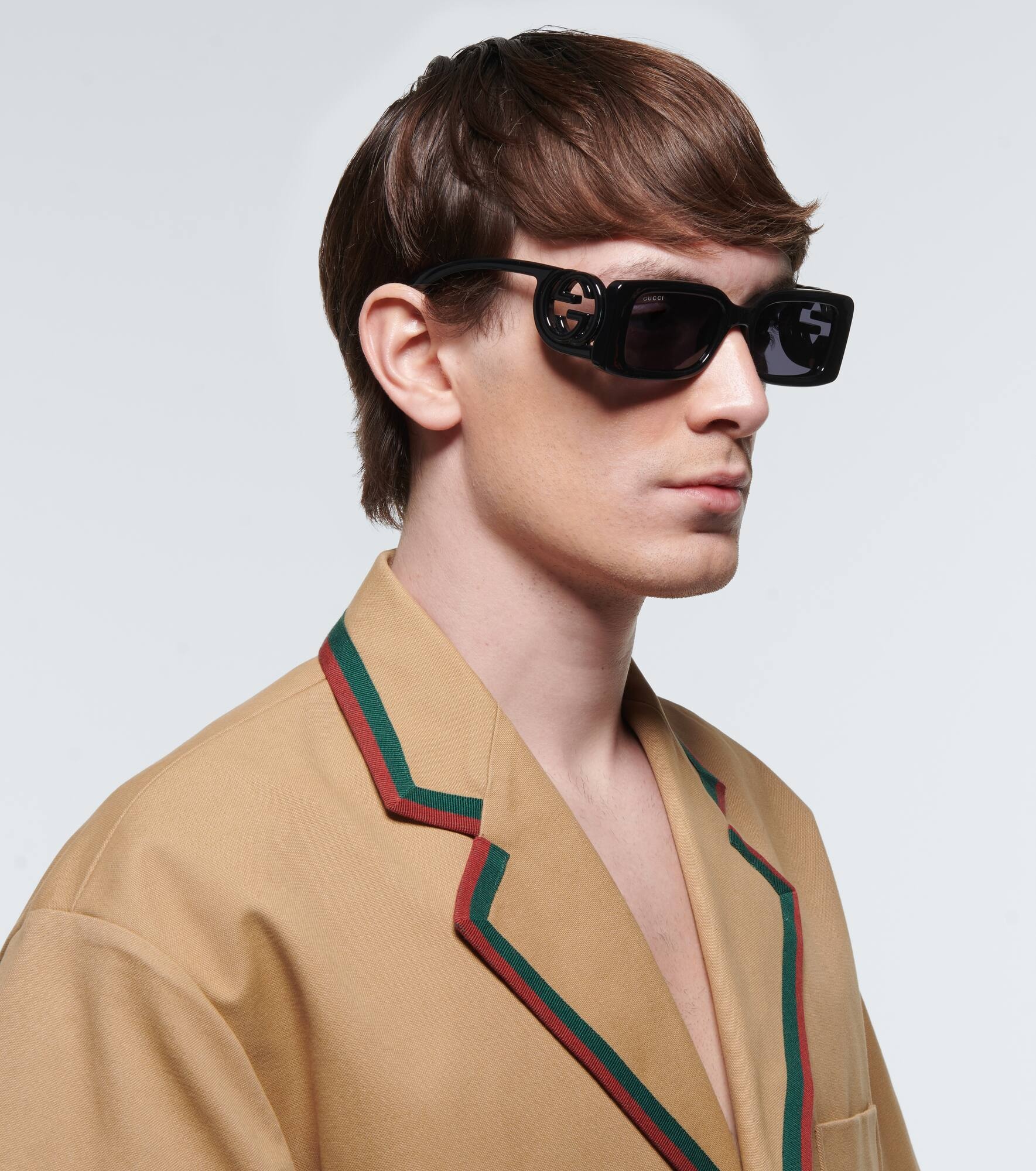 Logo rectangular sunglasses - 2