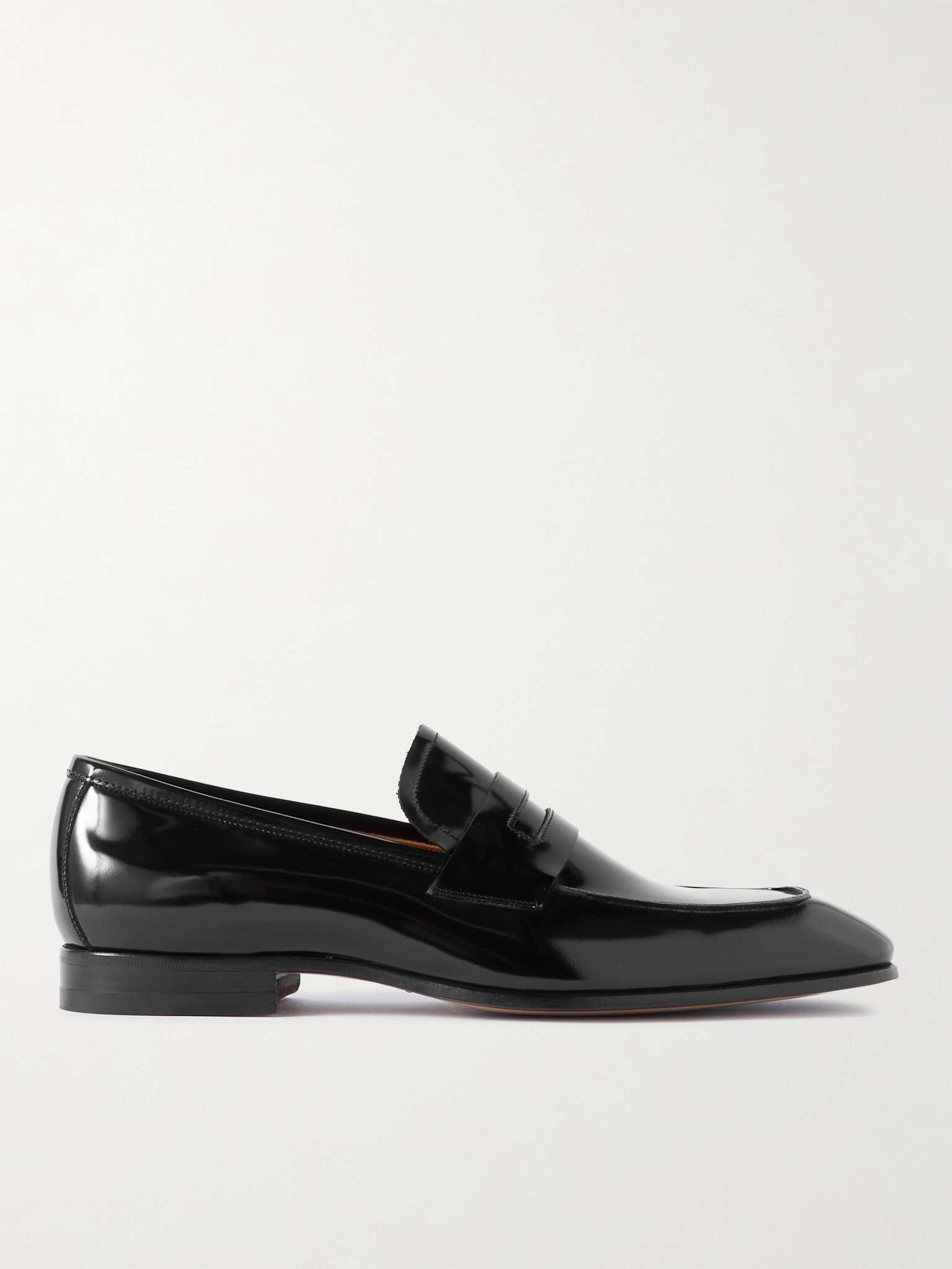 Bailey Patent-Leather Penny Loafers - 1