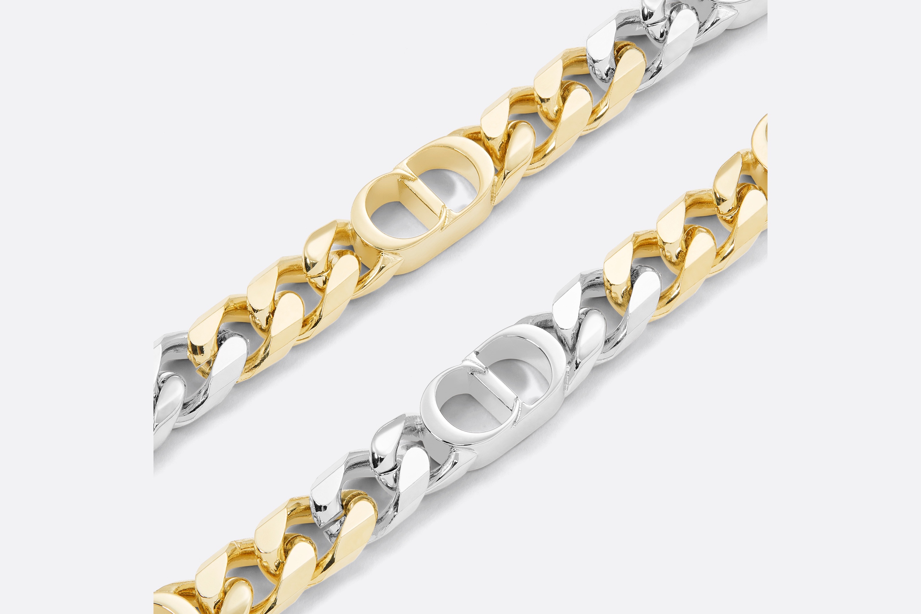 CD Icon Chain Link Bracelet - 2