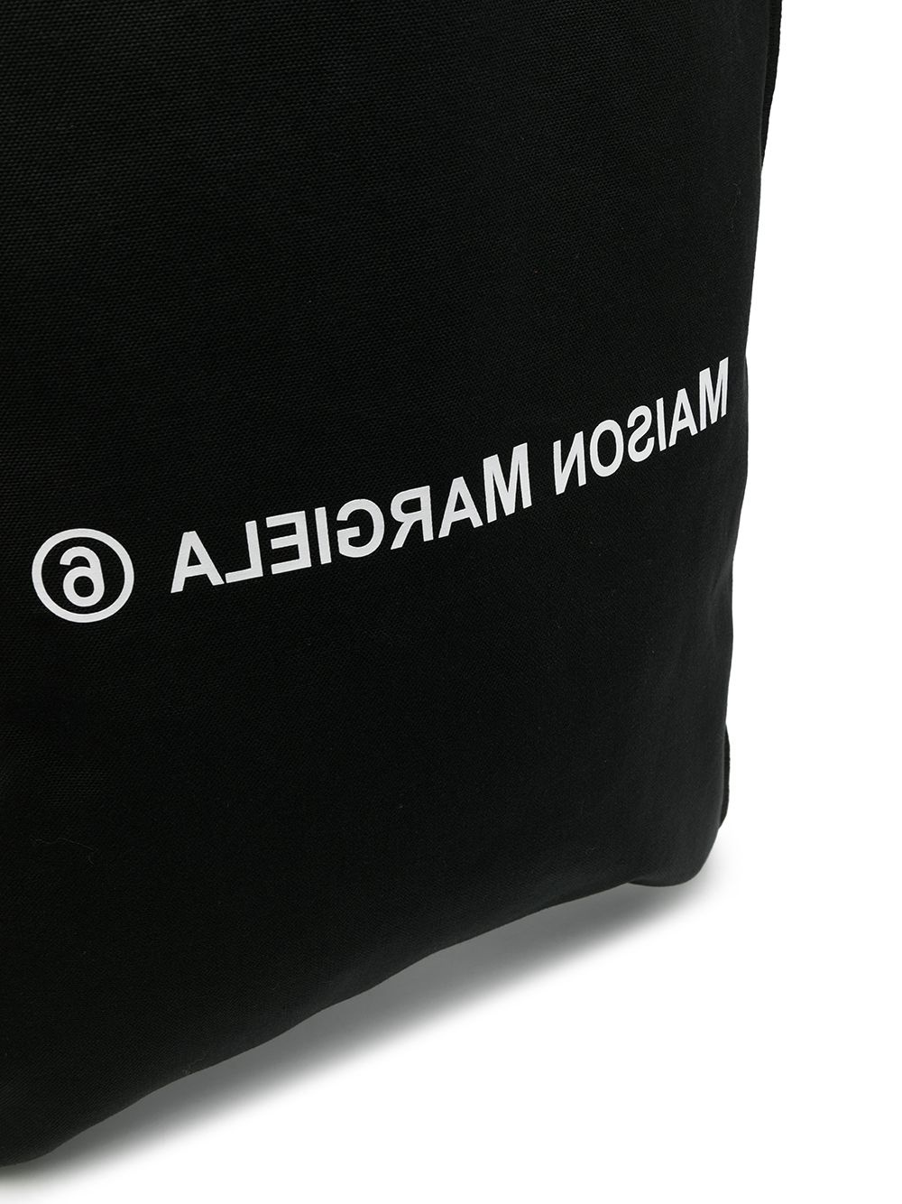 backwards-logo print tote bag - 4