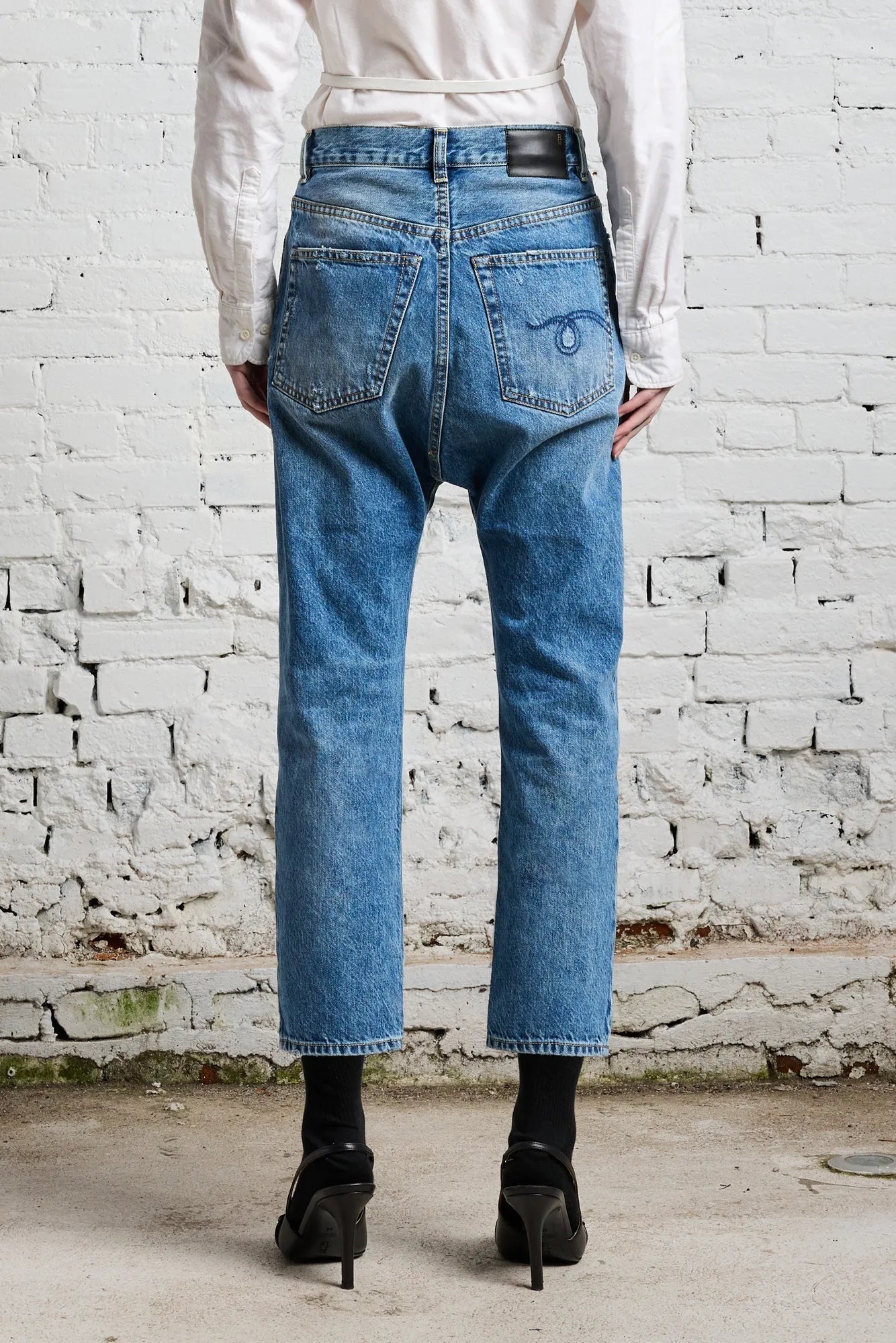 Tailored Drop Denim | R13 Denim Official Site - 3