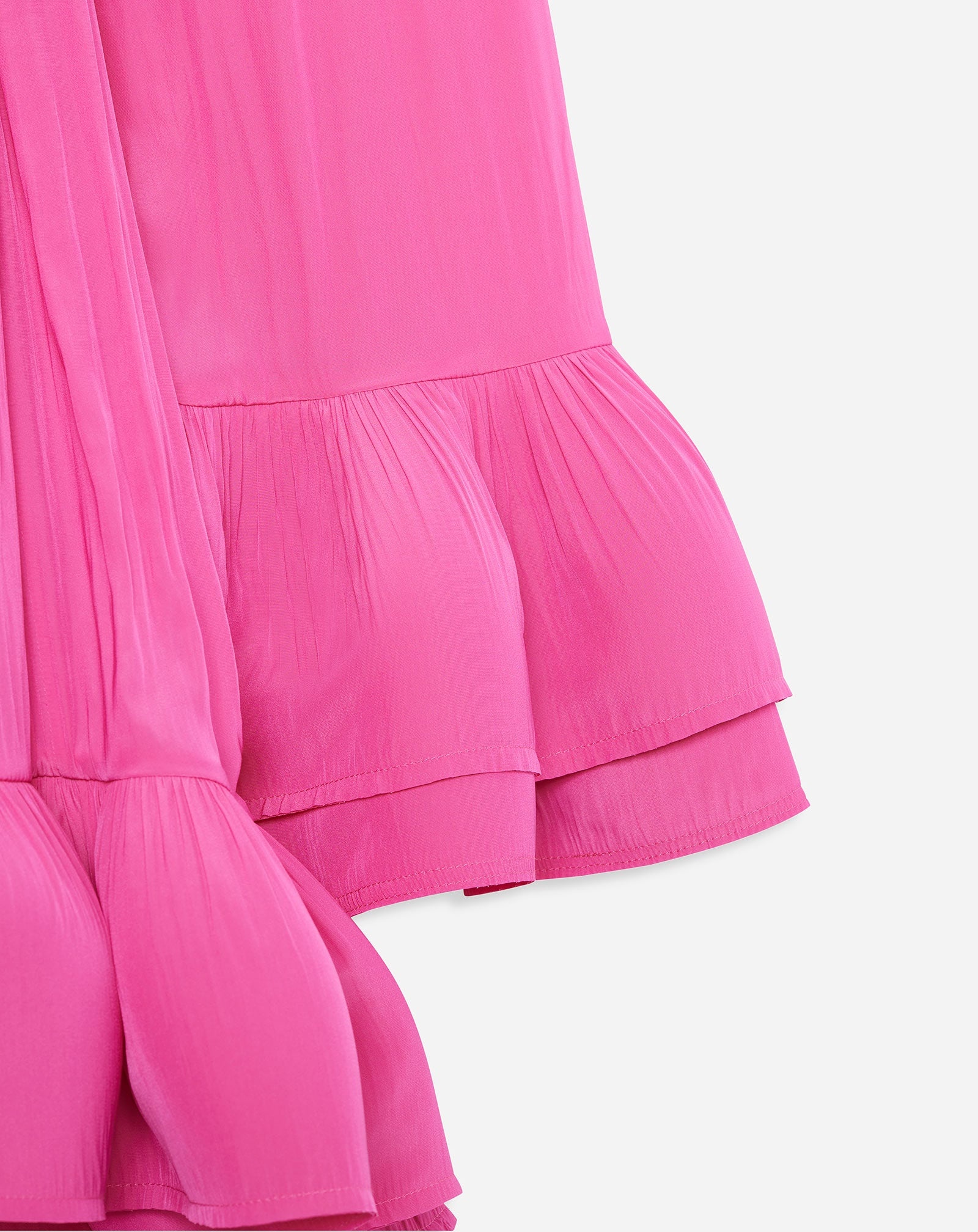 LONG CHARMEUSE DRESS - 2