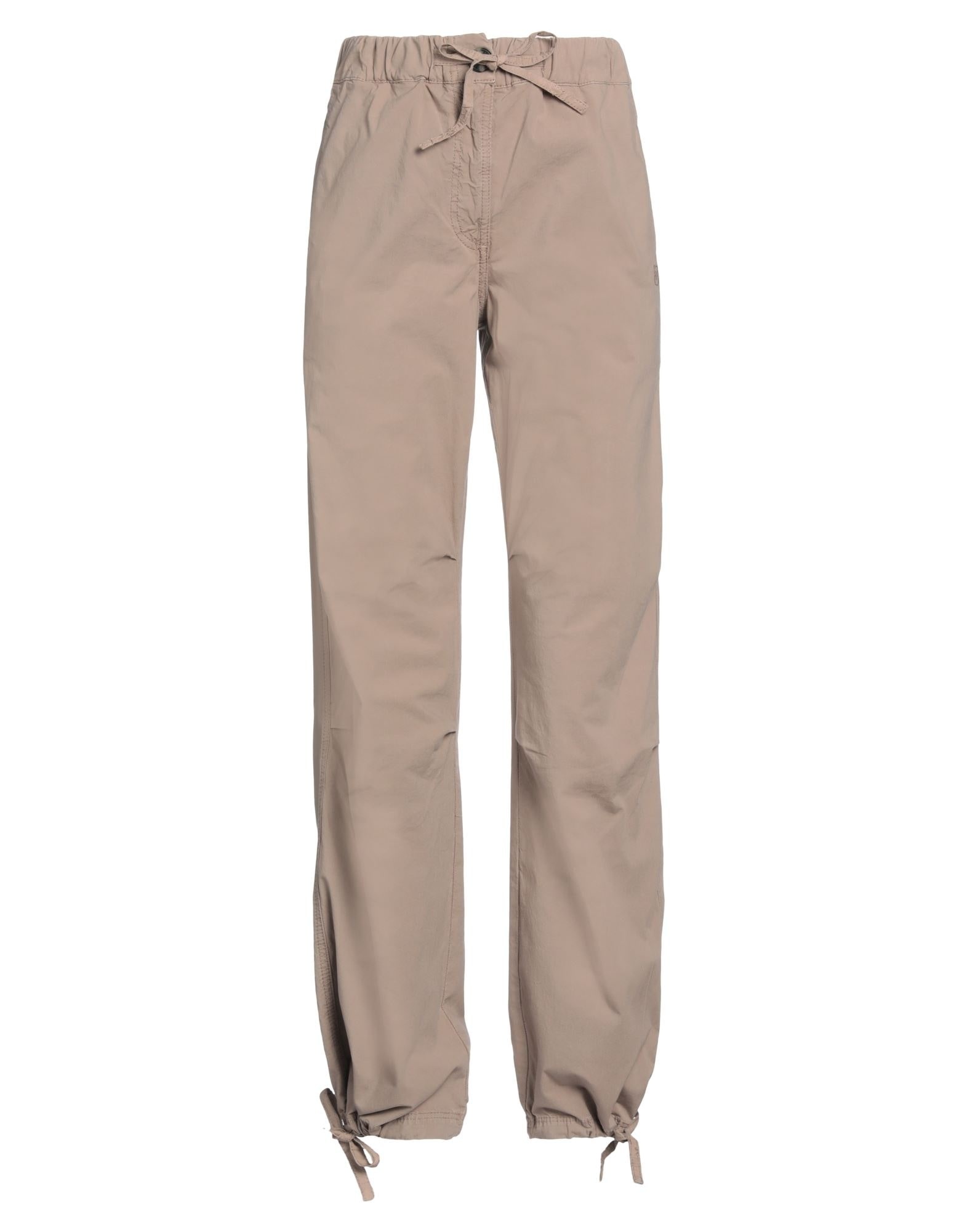 Khaki Women's Casual Pants - 1