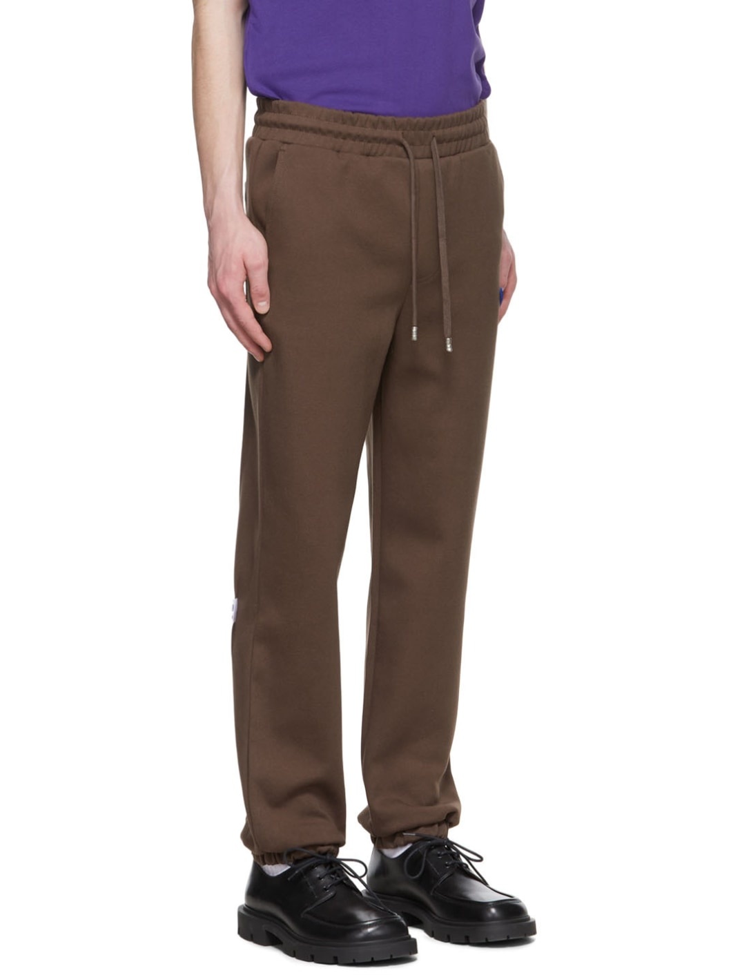 Brown Twin Heart Lounge Pants - 2