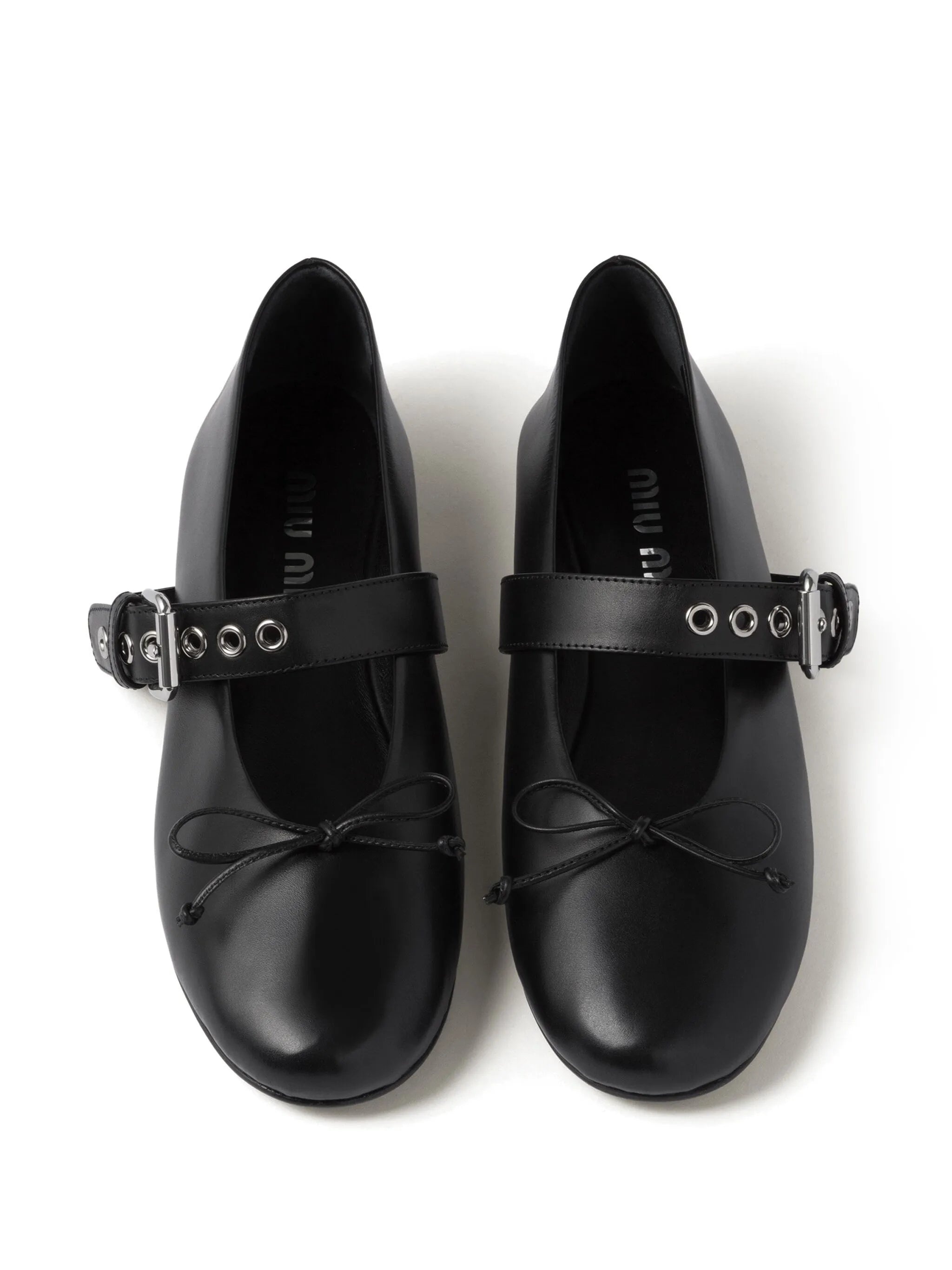 Leather Ballerina Shoes - 2