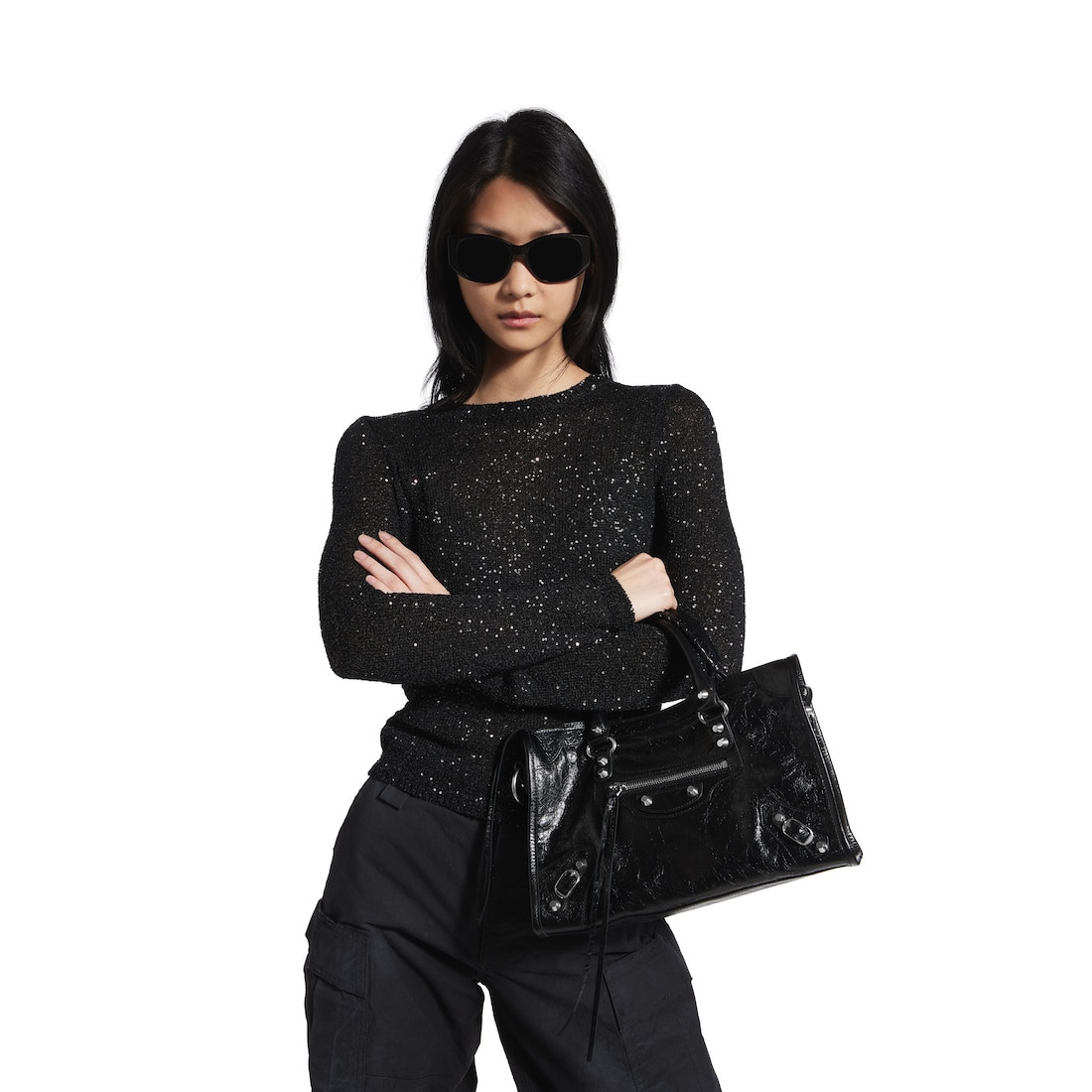 Le City Small Bag in Black - 9
