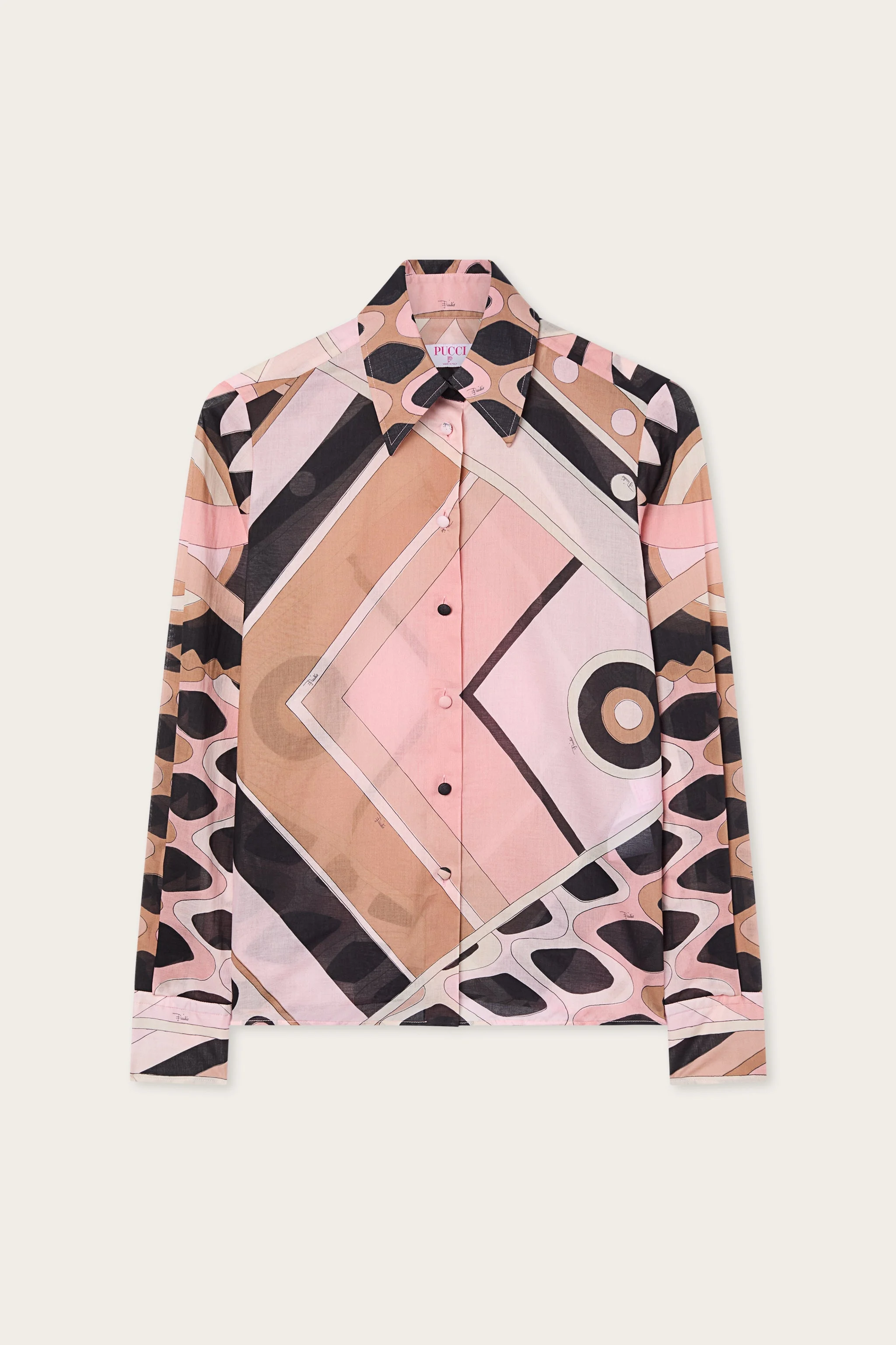 VIVARA PRINT COTTON SHIRT - 1