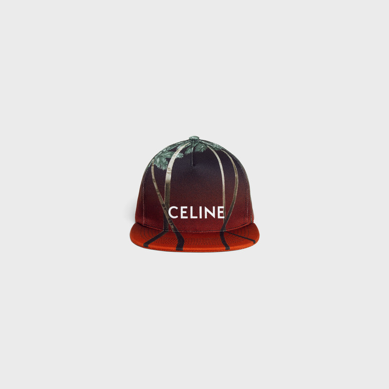 CELINE CELINE SNAPBACK CAP IN COTTON outlook