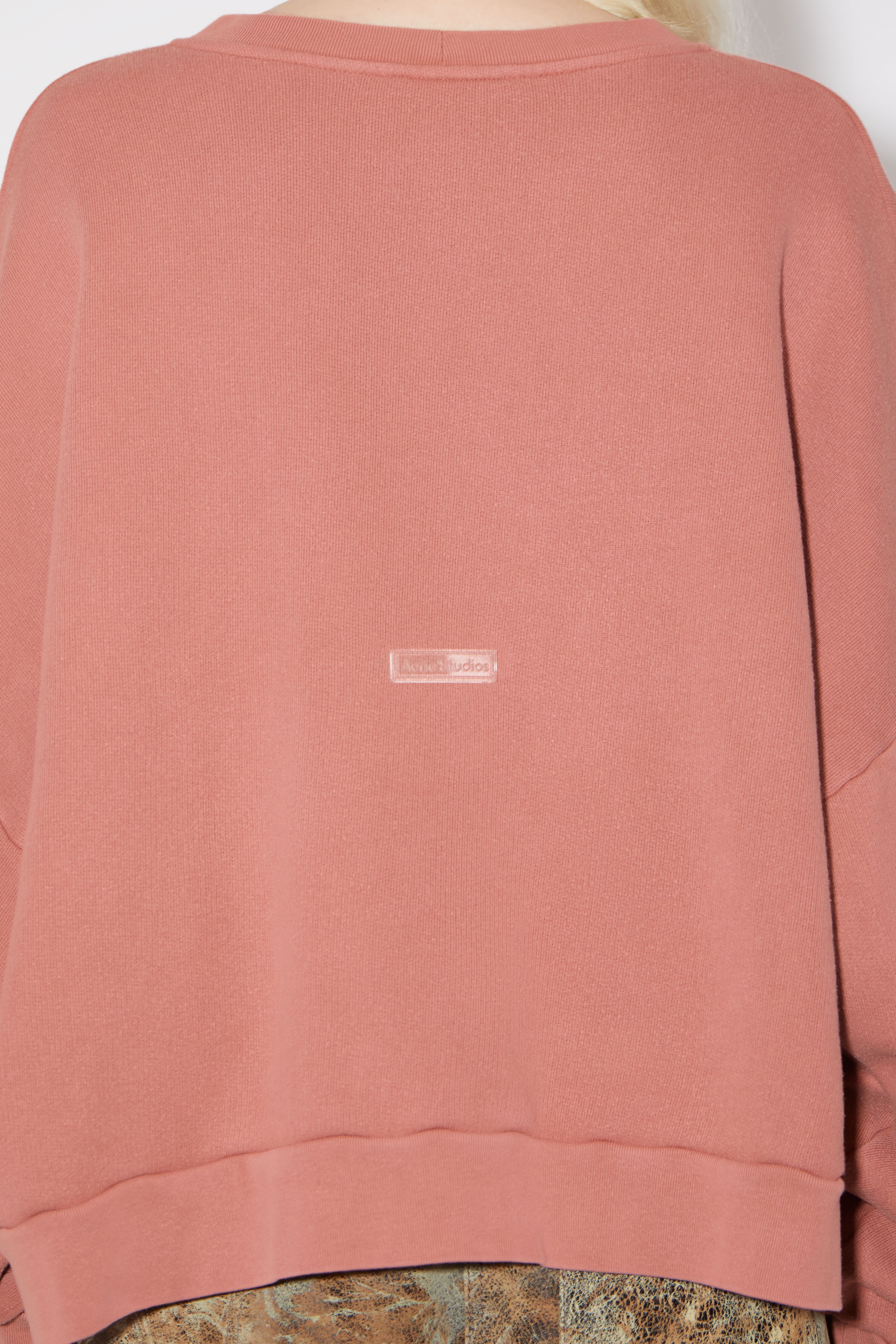 Crew neck sweater - Vintage Pink - 4