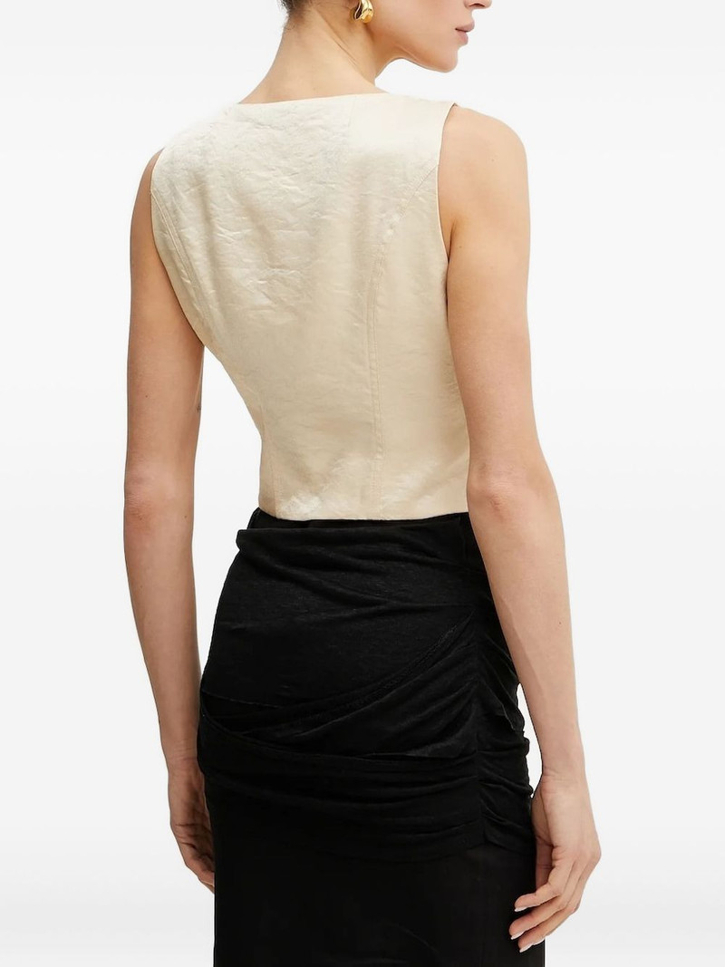 GUESS USA button-front sleeveless top outlook
