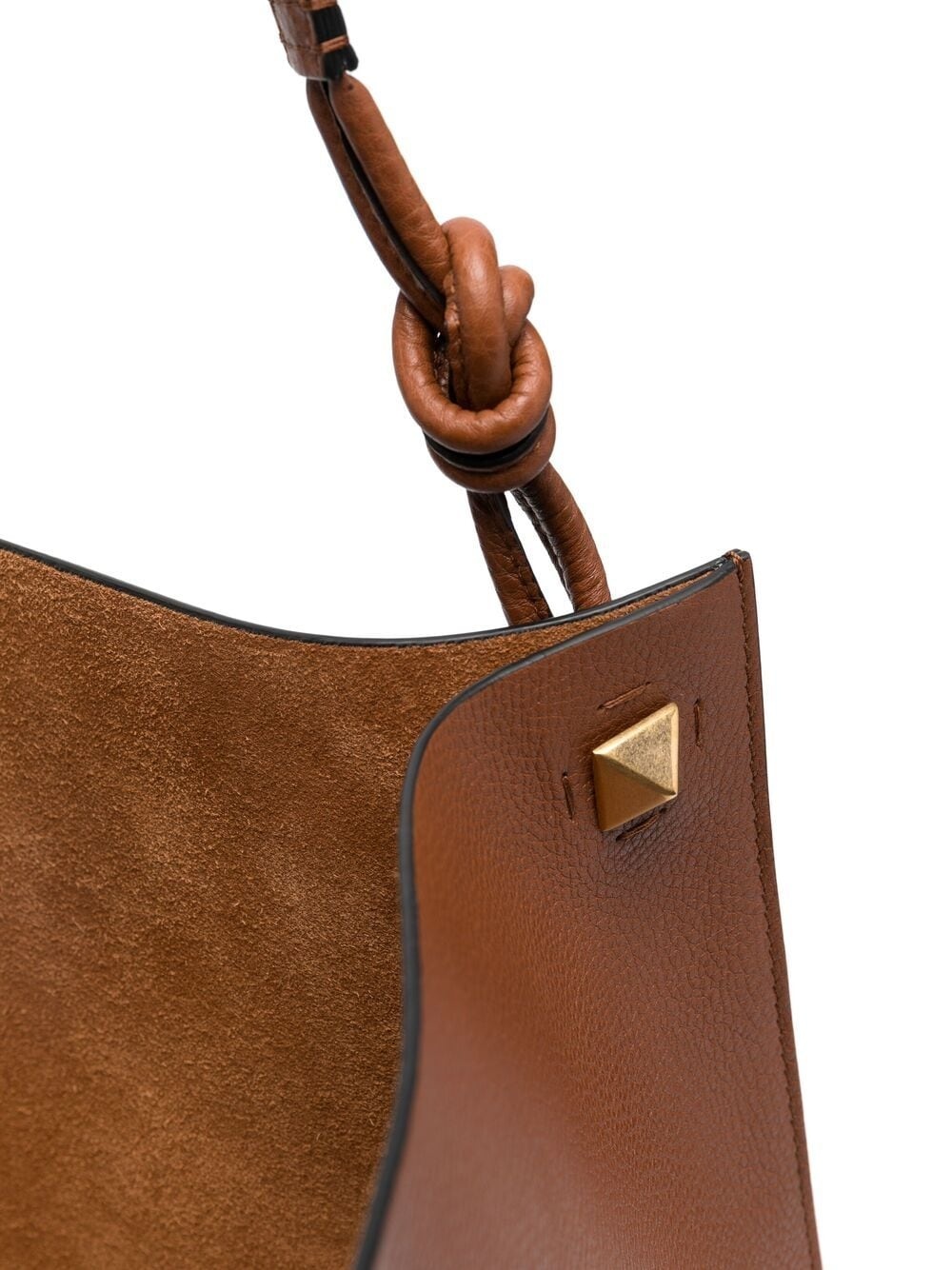 Identity leather tote bag - 4