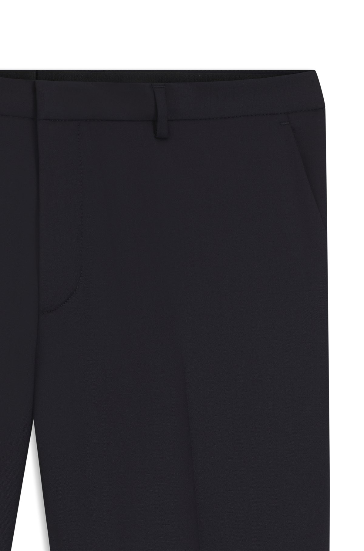 FORMAL TROUSERS IN VIRGIN-WOOL SERGE - 6