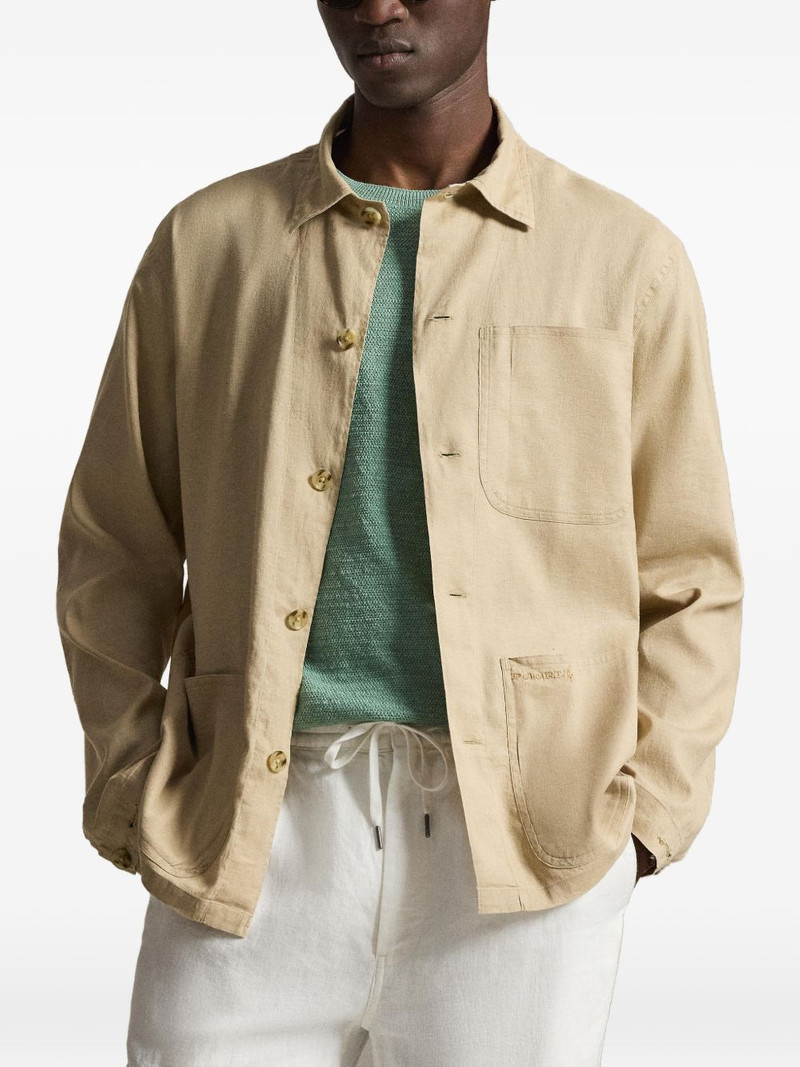 Barton buttoned overshirt 3