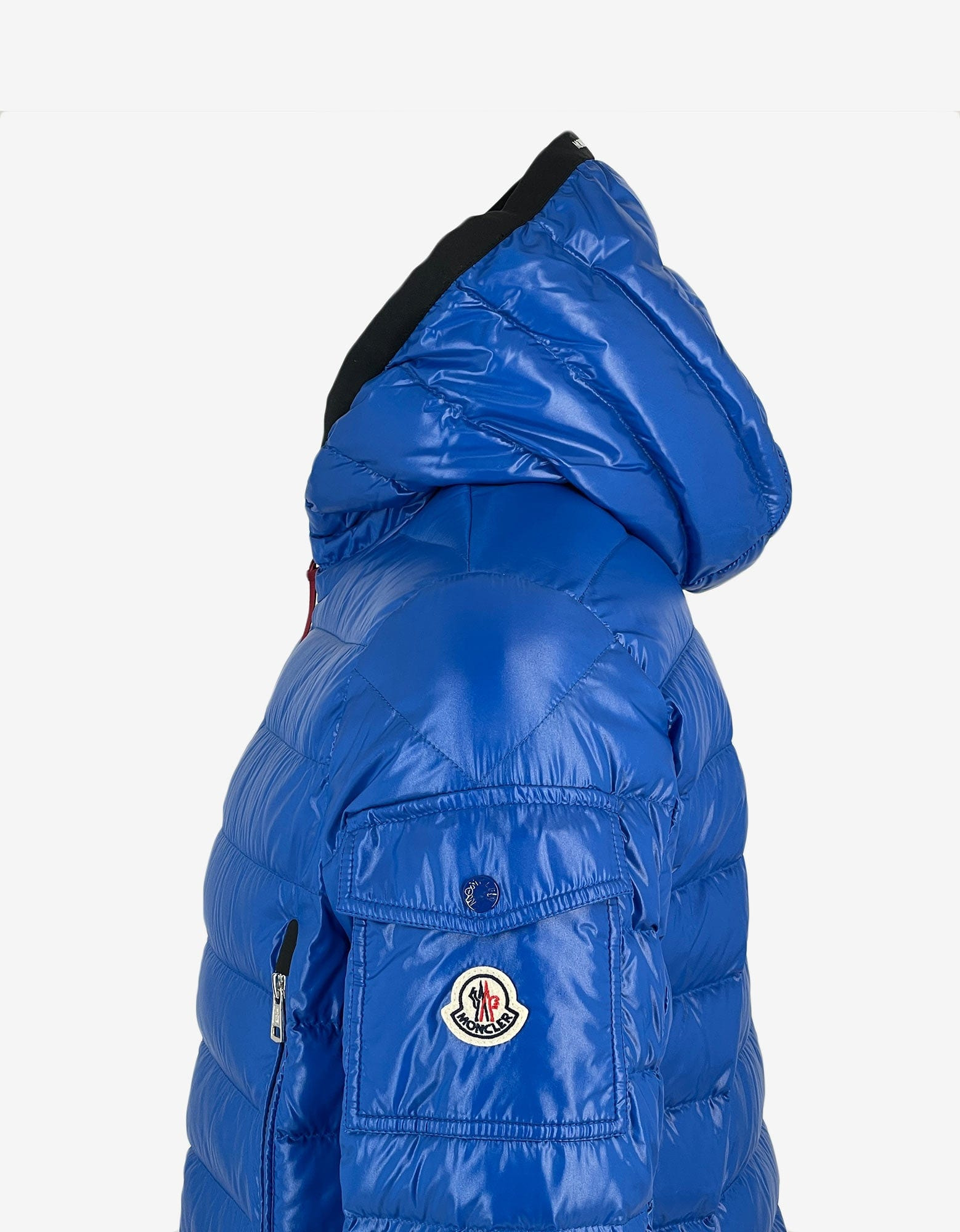 Moncler Galion Blue Down Jacket - 5
