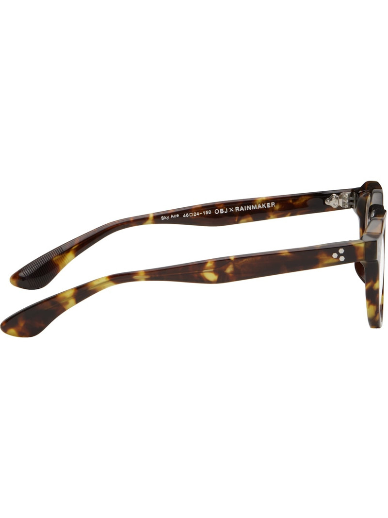 RAINMAKER KYOTO Brown OBJ Edition Crown Panto Glasses outlook