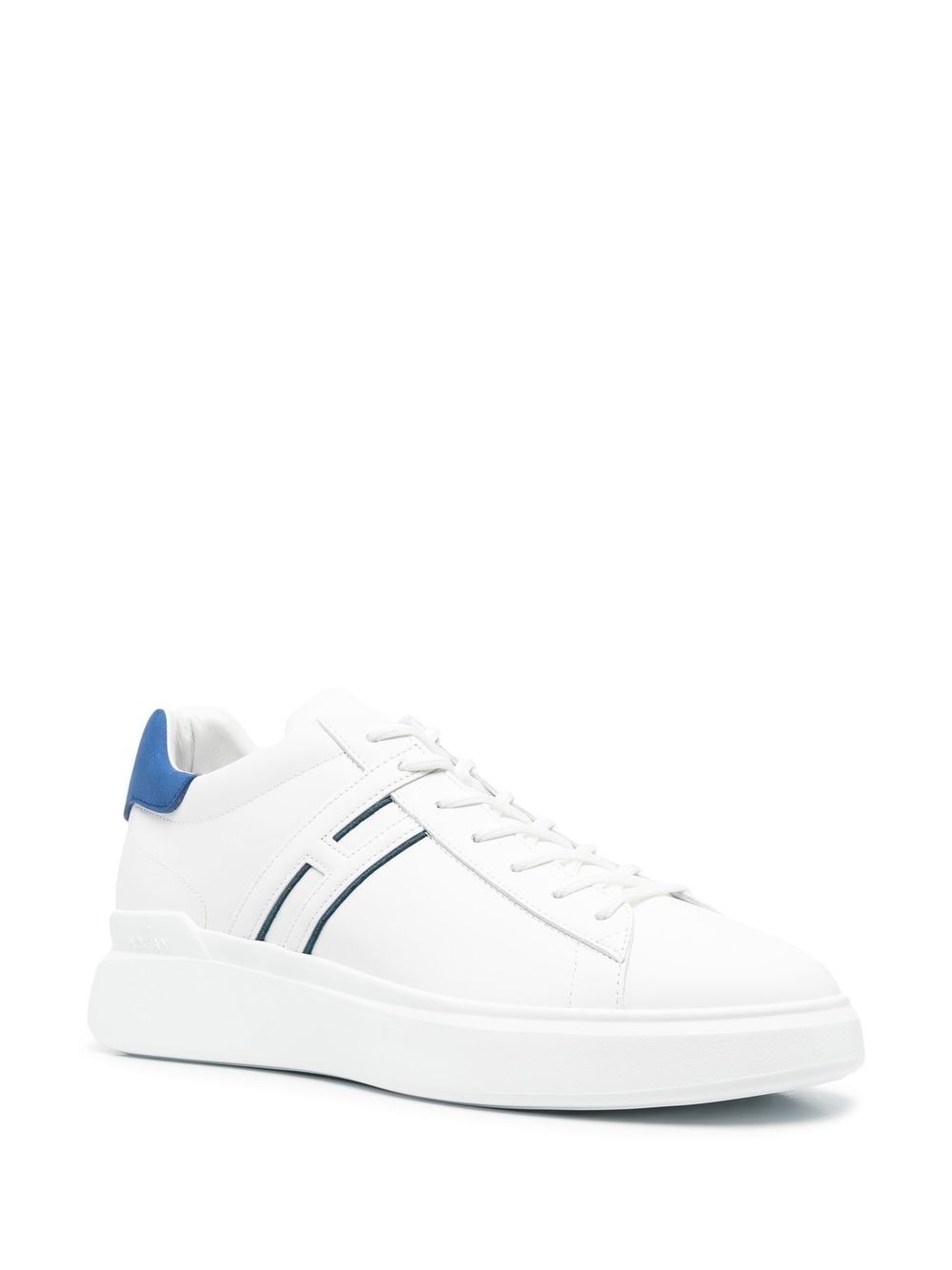 low-top lace-up sneakers - 2