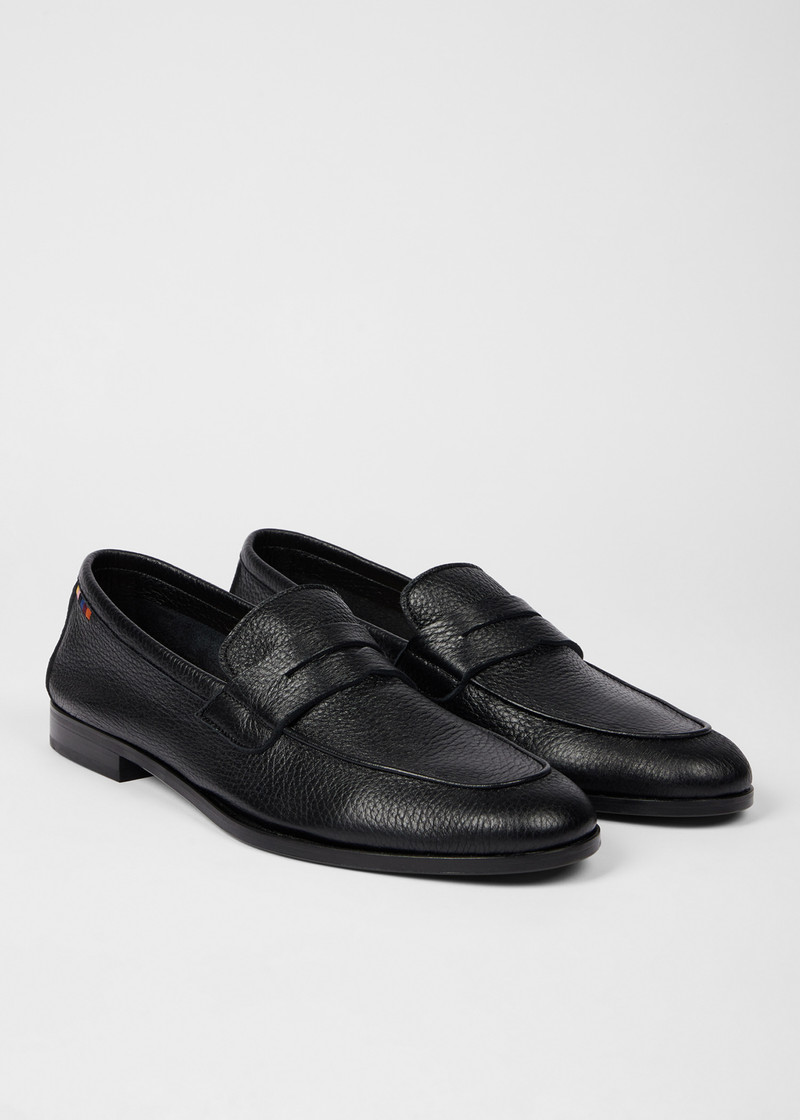Paul Smith Black 'Murano' Loafers outlook